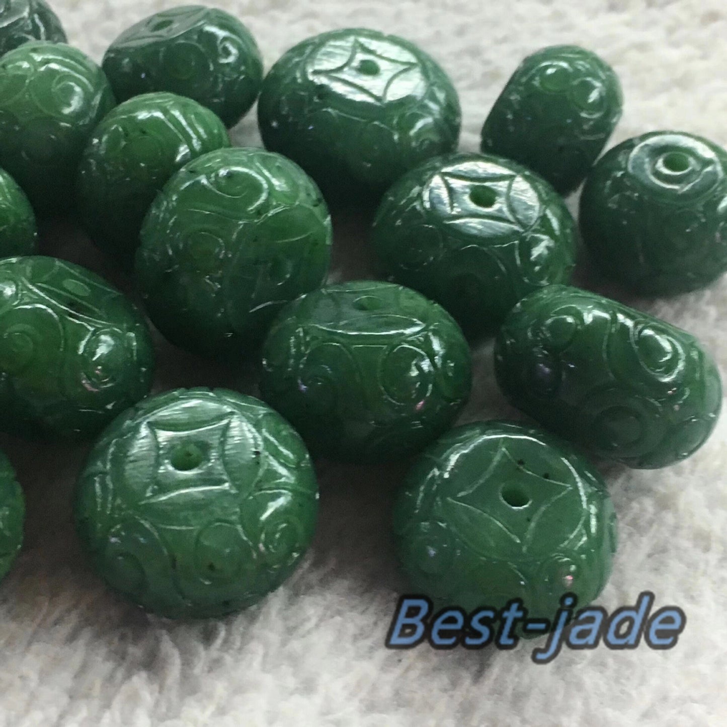 10 PCS 12*19mm Lucky Beads Natural Canadian jade Nephrite Greenstone Pounamu Pearl Maori style NZ jade капля Kügelchen jaspe grüner Jade