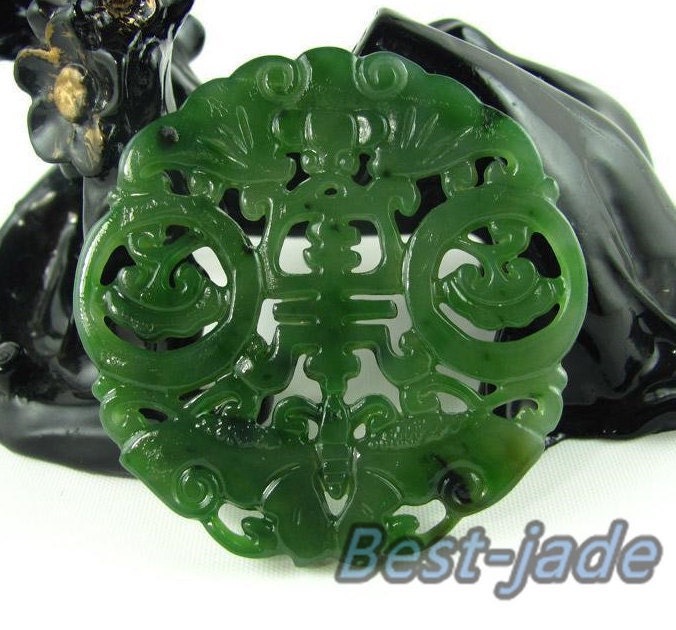 Dragon Hollow Green Nephrite Pendant Necklace NZ Greenstone jasper Pounamu Children Canadian Gemstones grüner Beads Jaspe яшма Chinese