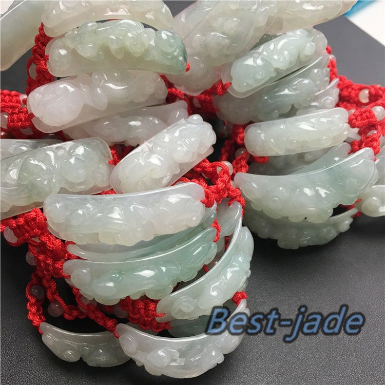 Pixiu bangle Jade Grade A  Kylin Jadeite Hand carved Jade Bracelet Chain Burma stone Armband n. Bracelete Браслет dragon