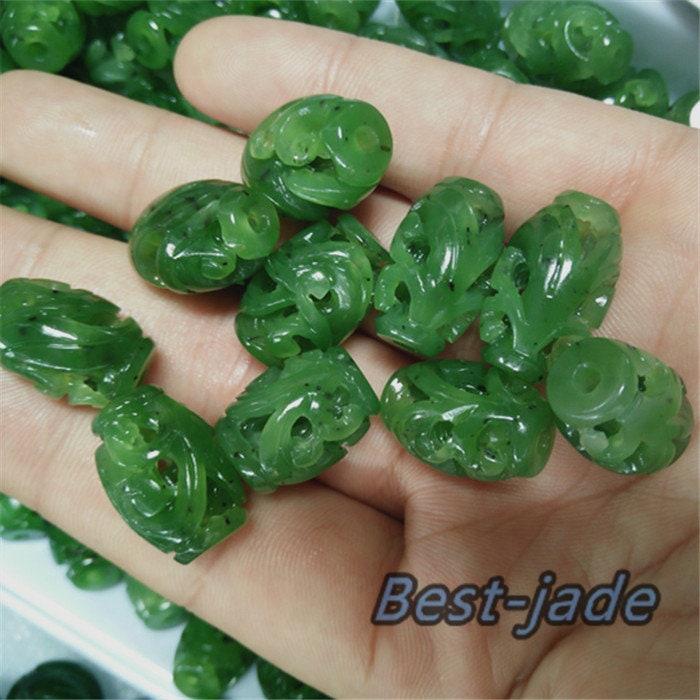 16*10mm Barrel Beads Natural Canadian jade Nephrite Greenstone Pounamu Pearl Maori style NZ jade капля Kügelchen jaspe grüner Jade