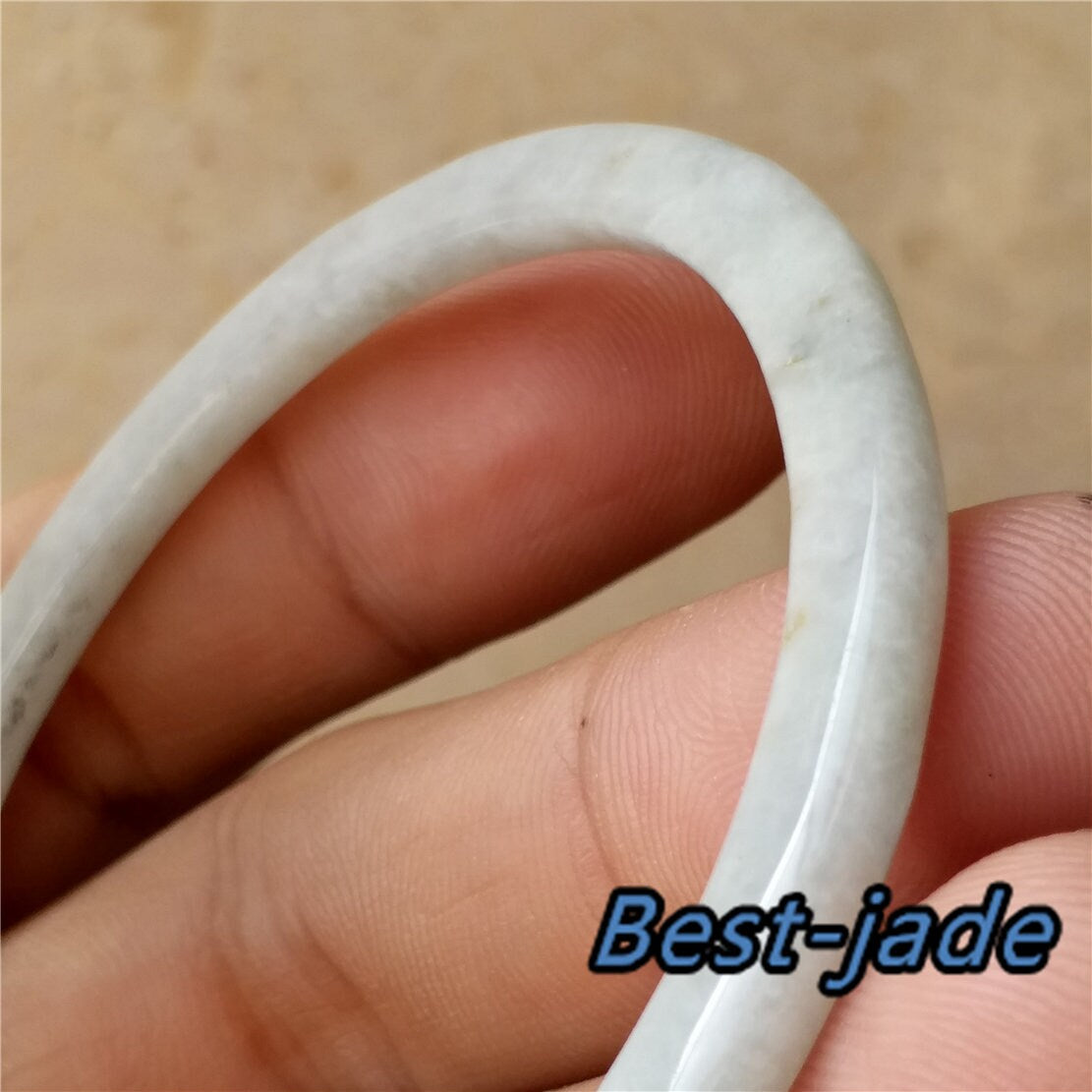 56.1mm Grade A Green Jade Thin Bangle Natural  Bracelet  Lady Girl Chain Jadeite Glass ICE A Burma Myanmar stone armreife Джейд Браслет 翡翠手镯