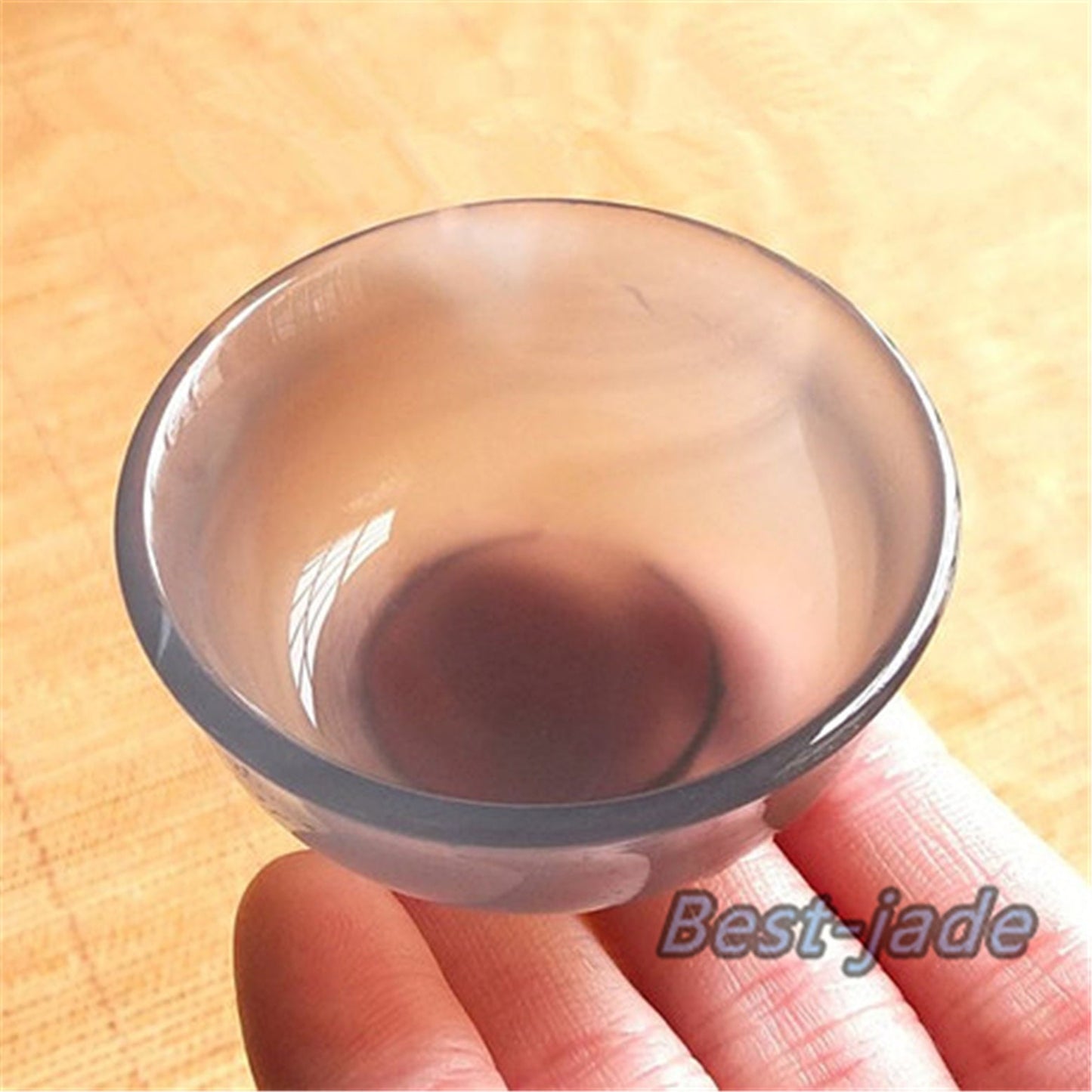 Natural Agate handmade drinking Teapot  wine glass cup Green jade Birthday gift no treatment