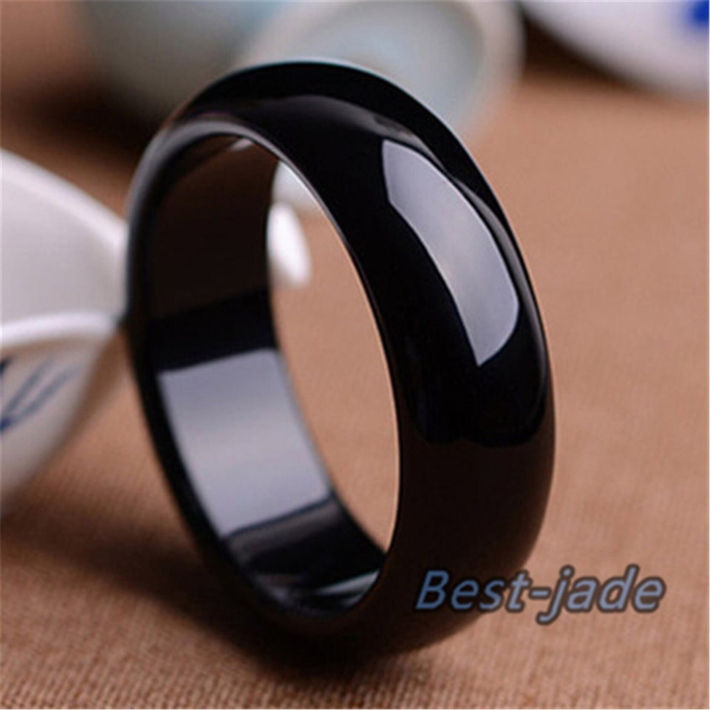 44-64mm Wholesale Natural Jade Black Agate Girl Bangle Baby Bracelet Lady Hand carved infant  Chain real Grade A stone