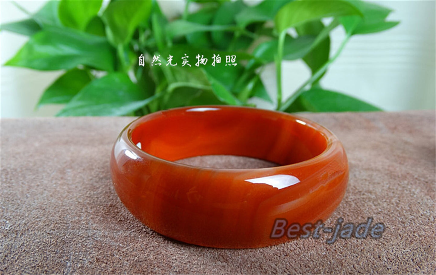 56-70mm Wholesale  Natural Jade Red Agate Girl Bangle Bracelet Lady Hand carved Orangle Chain Natural  A stone