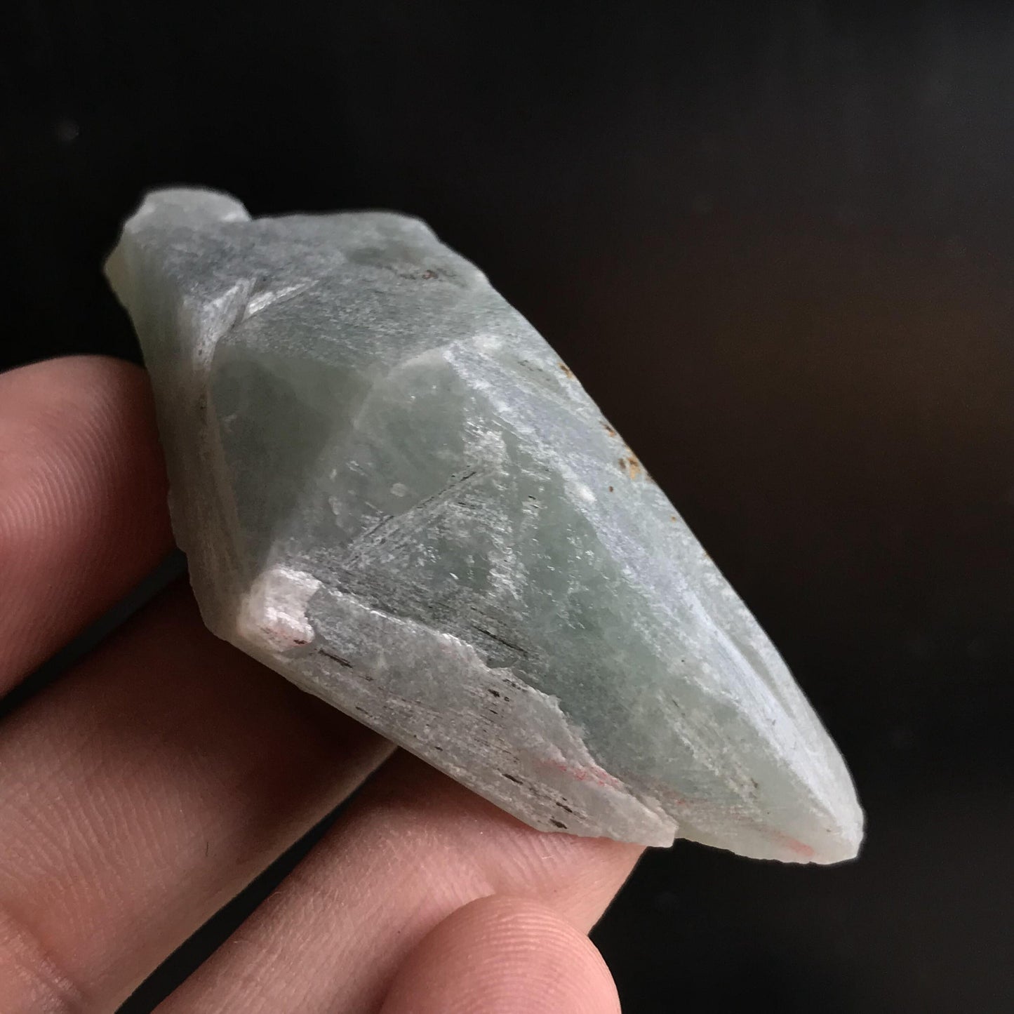 47.2g Natural Jadeite Green Raw stone Burmese Grade A jade preform Rough Burma Jade Type A Burma jadeite Design Pendant 翡翠A货 晴水料 052