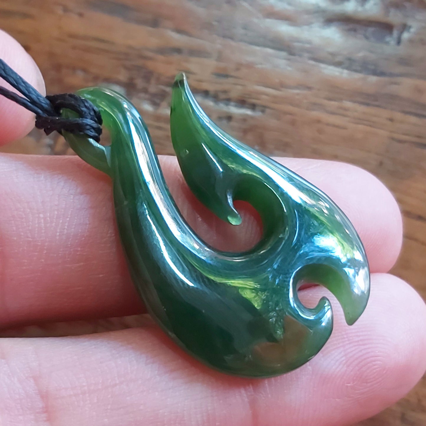 Natural Green Nephrite Jade Small Pendant NEW ZEALAND Maori Style Greenstone Pounamu Canadian jade Baby Kid Girl boy Child Necklace gift