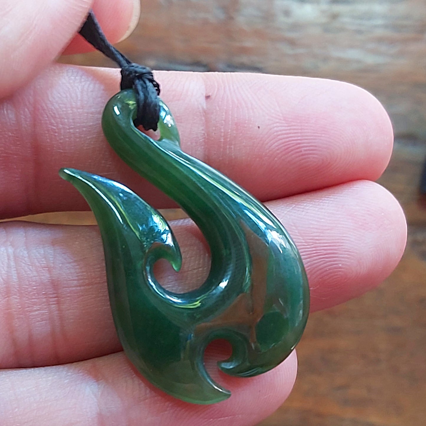 Natural Green Nephrite Jade Small Pendant NEW ZEALAND Maori Style Greenstone Pounamu Canadian jade Baby Kid Girl boy Child Necklace gift