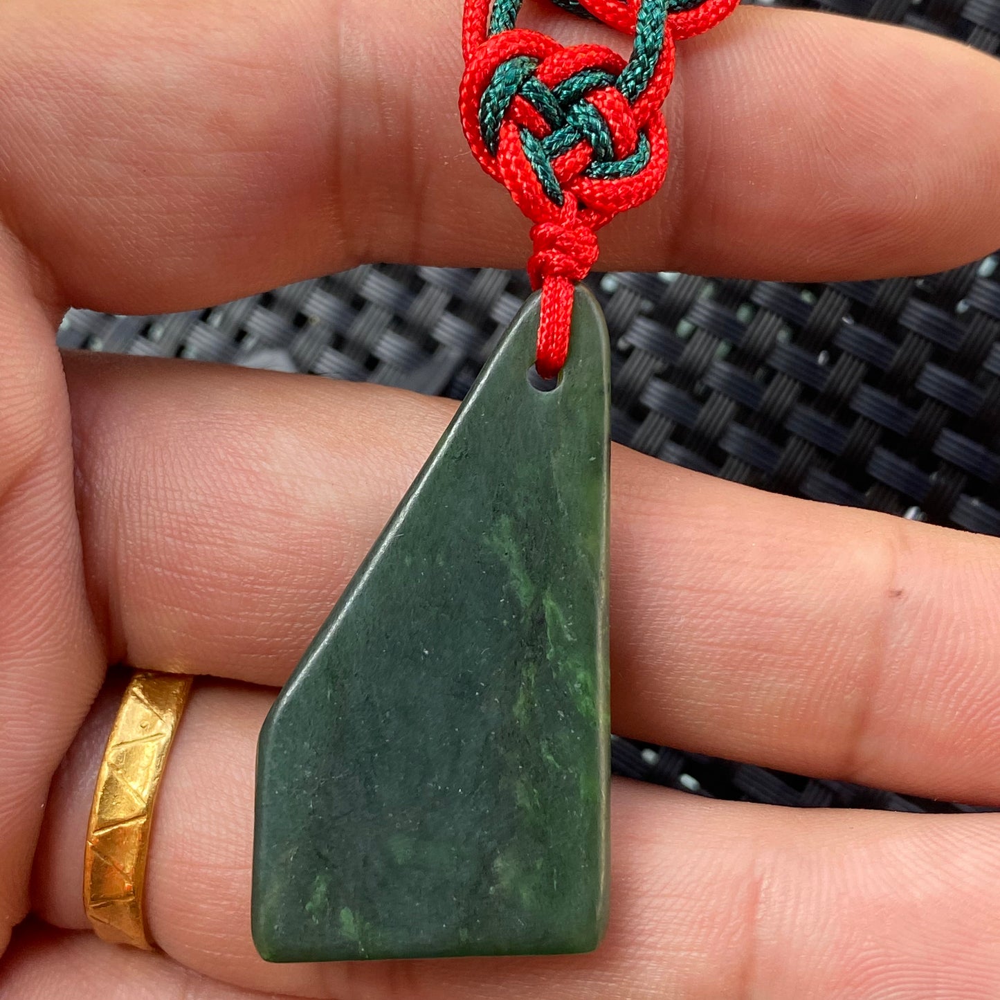 Real green nephrite Necklace Greenstone Maori Style Greenstone Canadian jade Pounamu pendnat children lady gift NZ stone