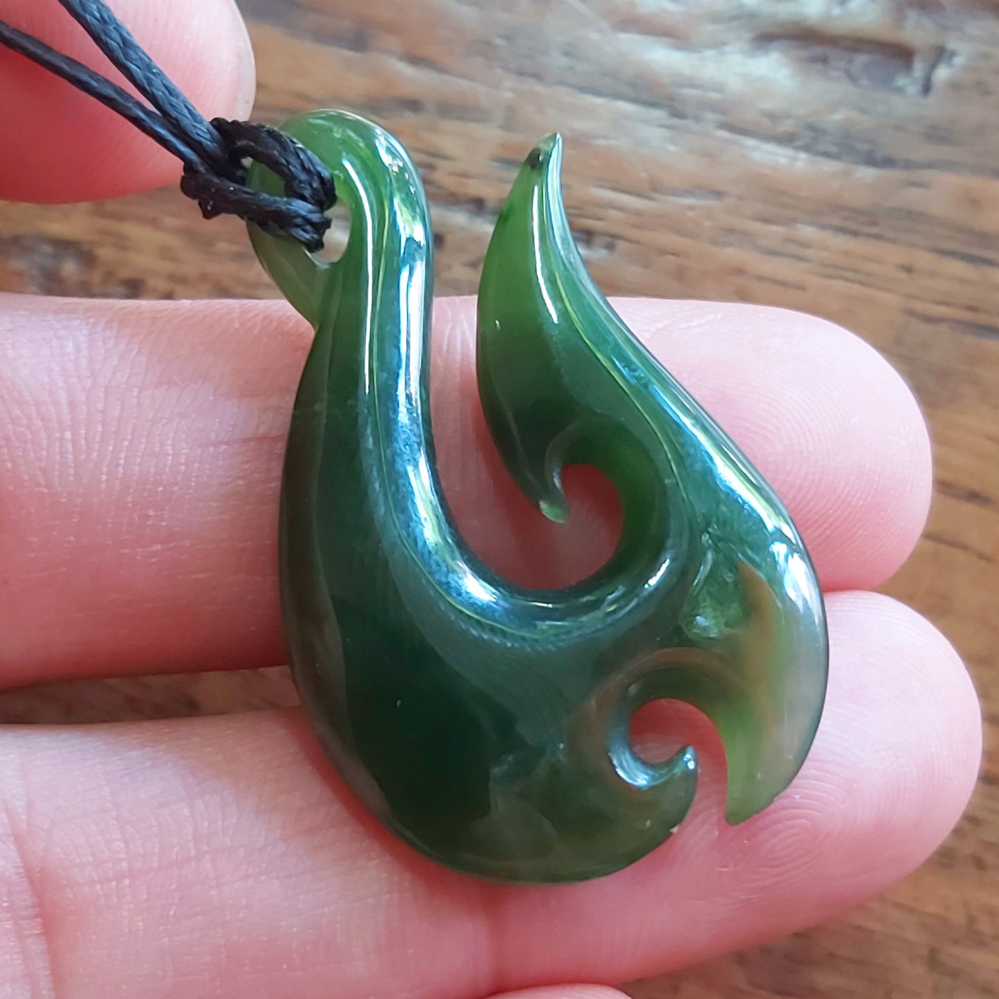 Natural Green Nephrite Jade Small Pendant NEW ZEALAND Maori Style Greenstone Pounamu Canadian jade Baby Kid Girl boy Child Necklace gift