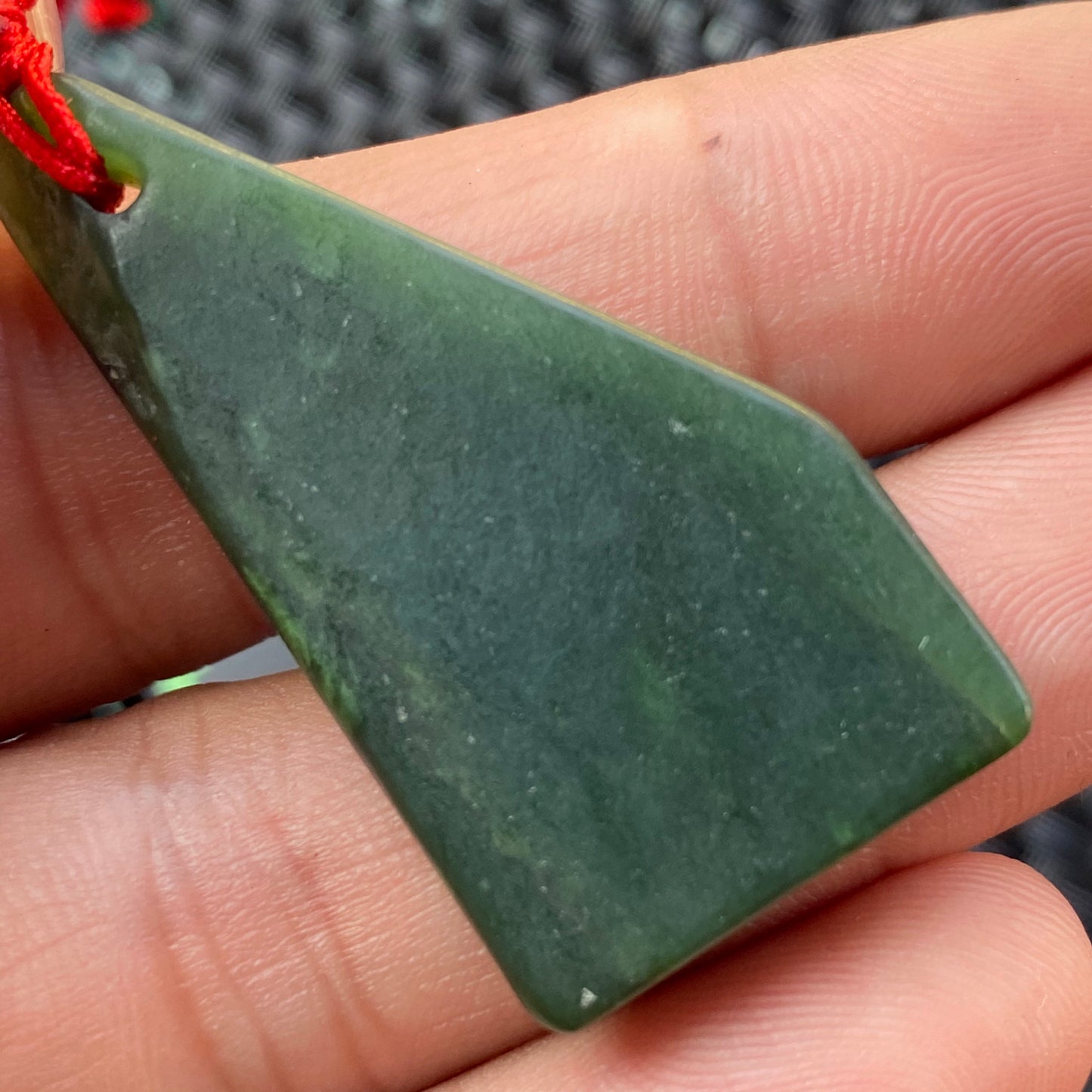 Real green nephrite Necklace Greenstone Maori Style Greenstone Canadian jade Pounamu pendnat children lady gift NZ stone