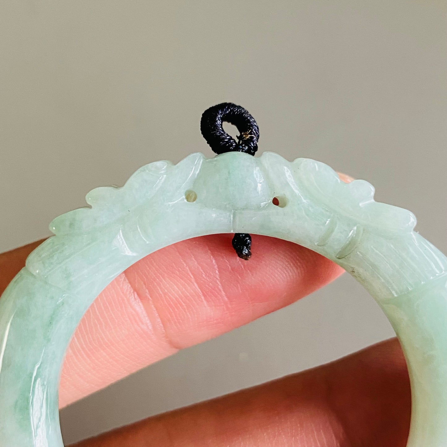 Dragon Natural Green Grade A jade ICE Round Beads baby bagnle Pendant rings Burma Myanmar Jadeite doughnut Jewelry 翡翠A货 平安扣