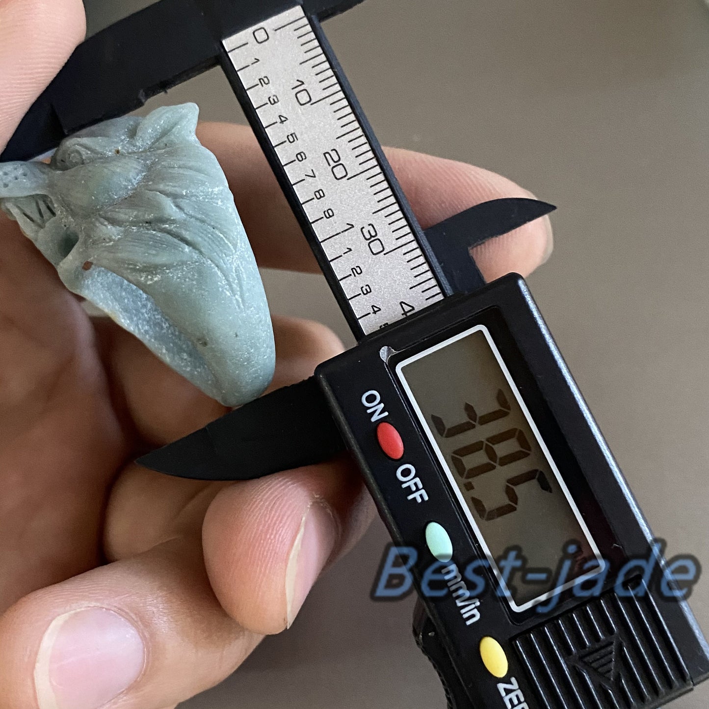 3D wolf Natural Black Grade A jade Band Ring Hand carved Burma jadeite animal   Rough stone Man jewelry gift