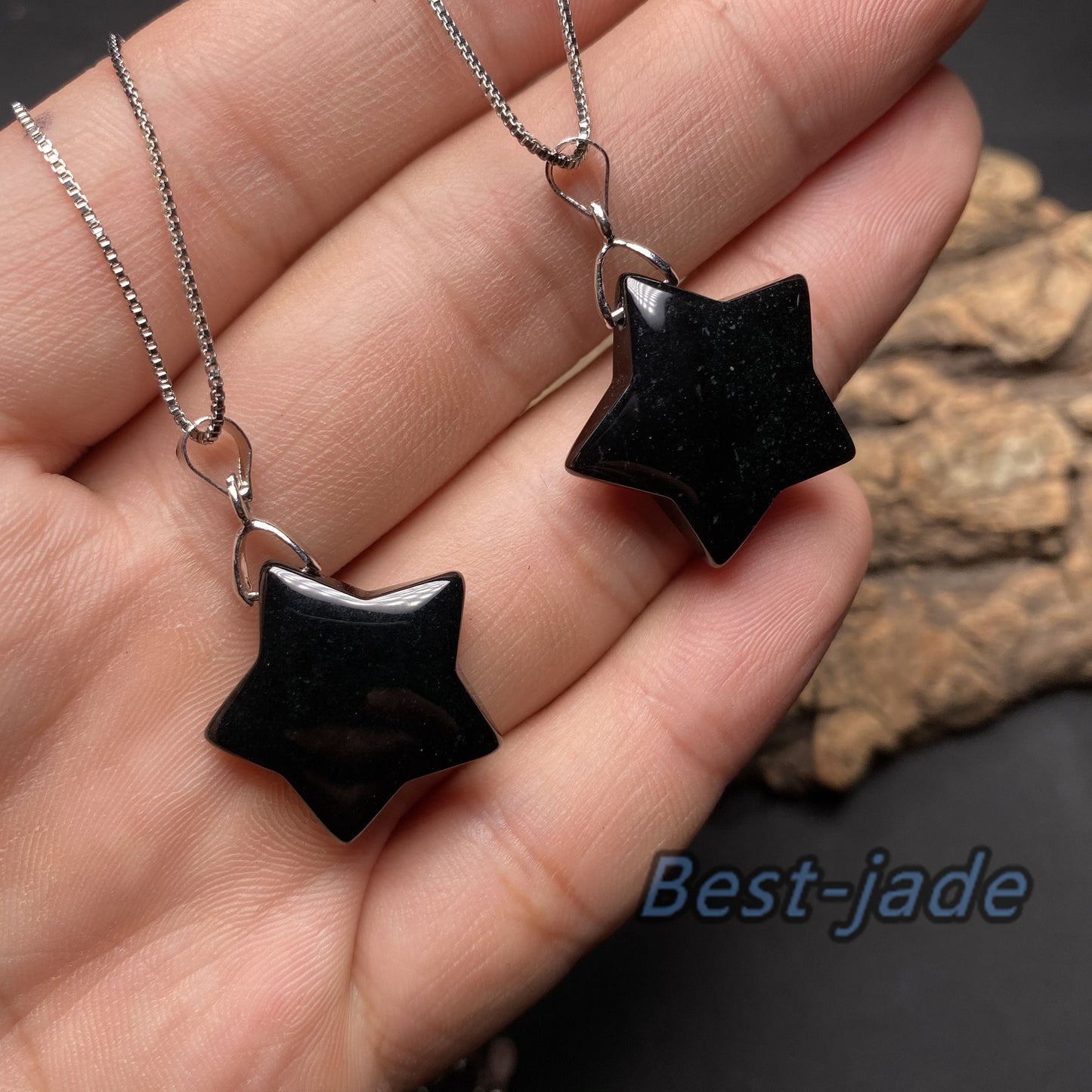 Natural Black Jadeite Heart shape jewelry with s925 sliver bail  Guatemalan jadeite Black jade Grade A jade DIY pendant kid jade gift