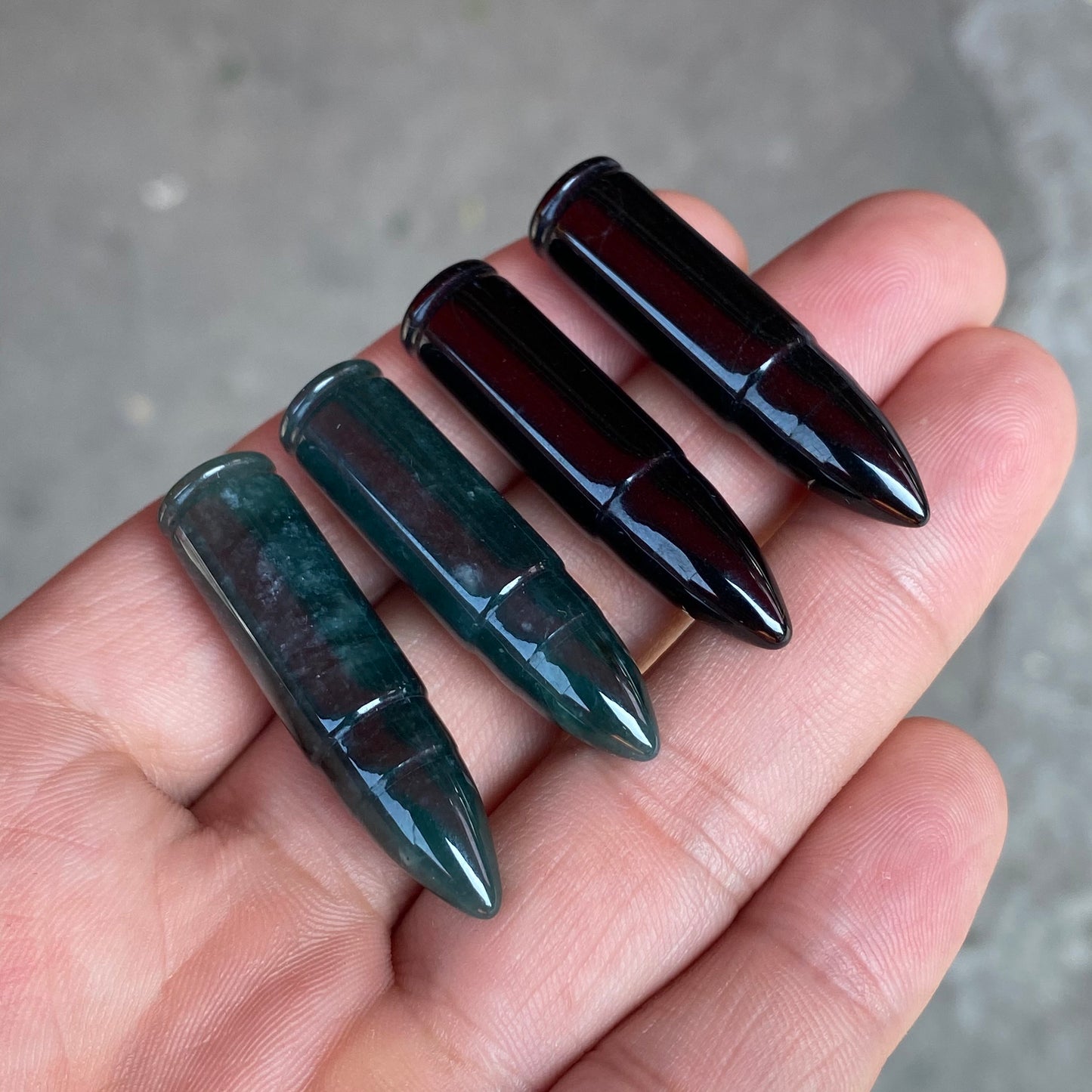 Natürliche schwarze grüne Jadeit 3D Kugel guatemaltekische Jadeit Ohrringe Grade A Jade DIY Anhänger Kind Jade Geschenk