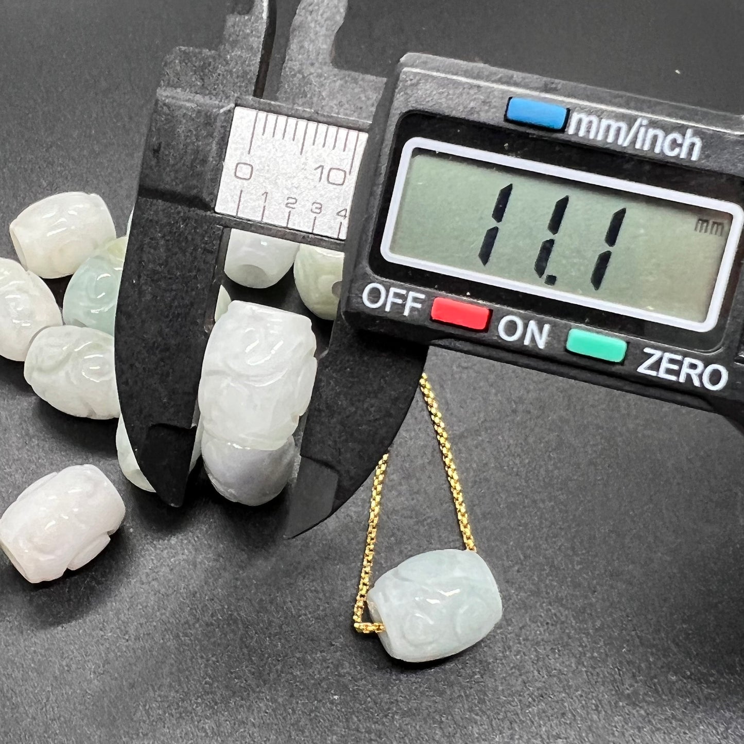 Wholesale Grade A Jade barrel Beads Perle  Green Myanmar Jadeite Burma type A jade DIY pendant necklace earrings 翡翠A货