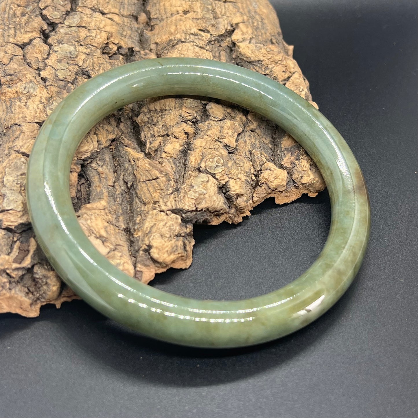 Huge 77mm Grade A Jade Natural green yellow Big Round bangle Burma jadeite Lady Bracelet Type A stone small hand female bangle  翡翠飘花手镯