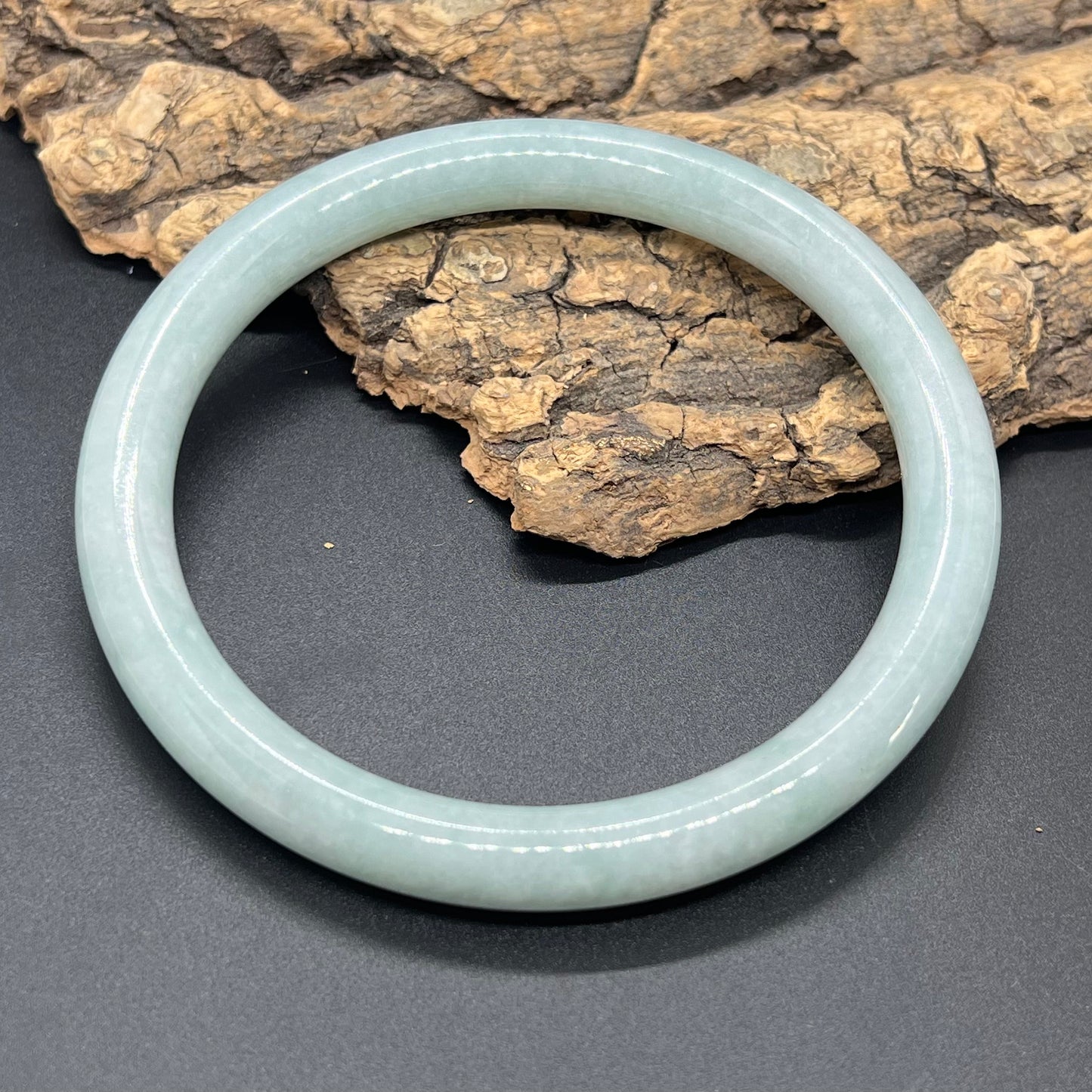 Huge 76.2mm Grade A Jade Natural green Big Round bangle Burma jadeite Lady Bracelet Type A stone small hand female bangle  翡翠飘花手镯