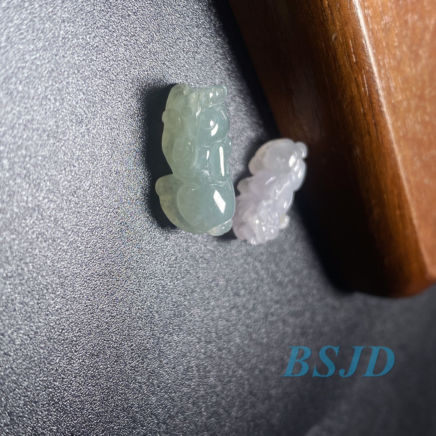 Small Pixiu Grade A Jade Natual Burma Jadeite baby pendant DIY children necklace Anhänger Gemstone Green Yellow jadeit earrings gift