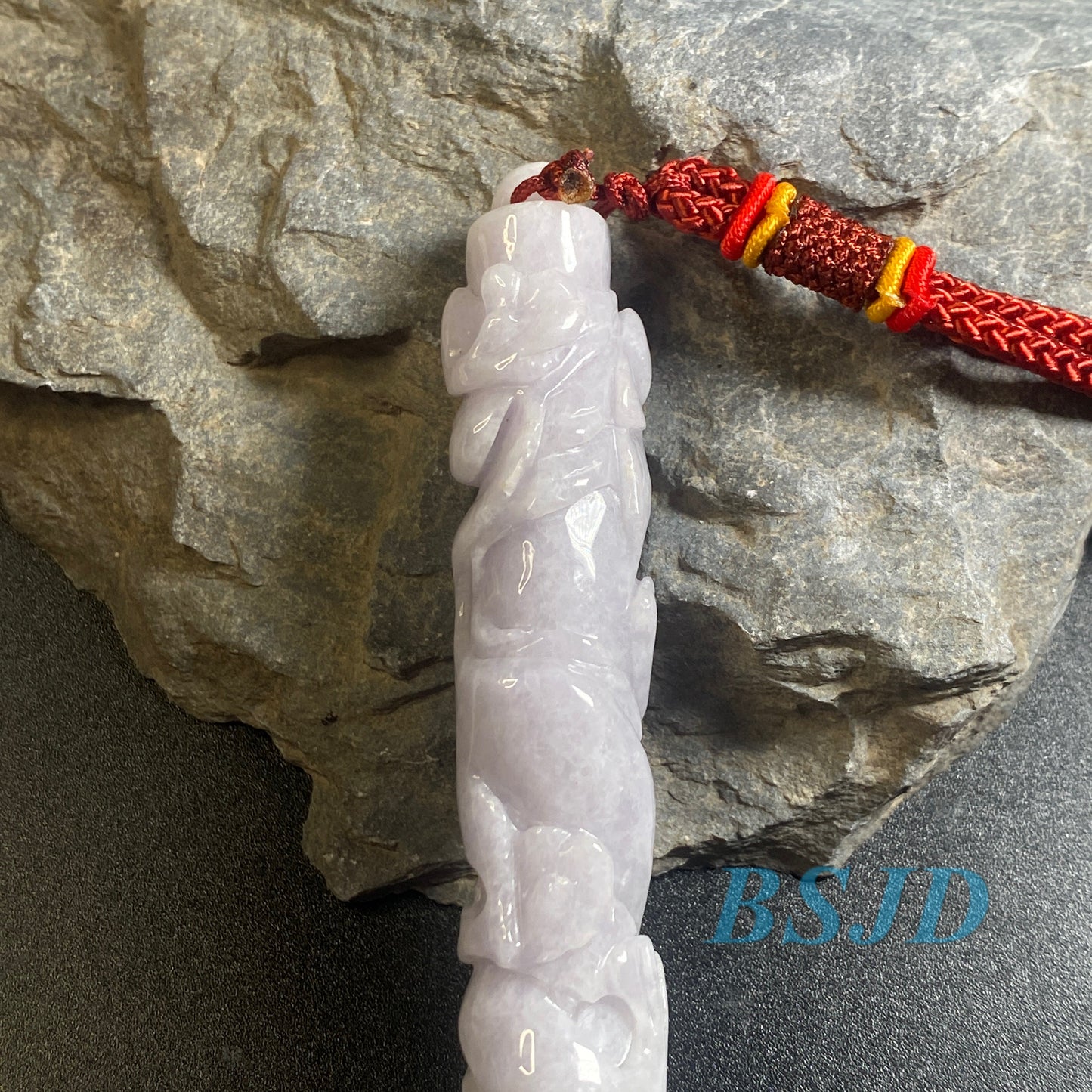 Dragon Pen Natural Grade A Jade Burma Jadeite man Kylin pendant necklace BEADS Anhänger  Gemstone Green jadeit 翡翠 龙笔