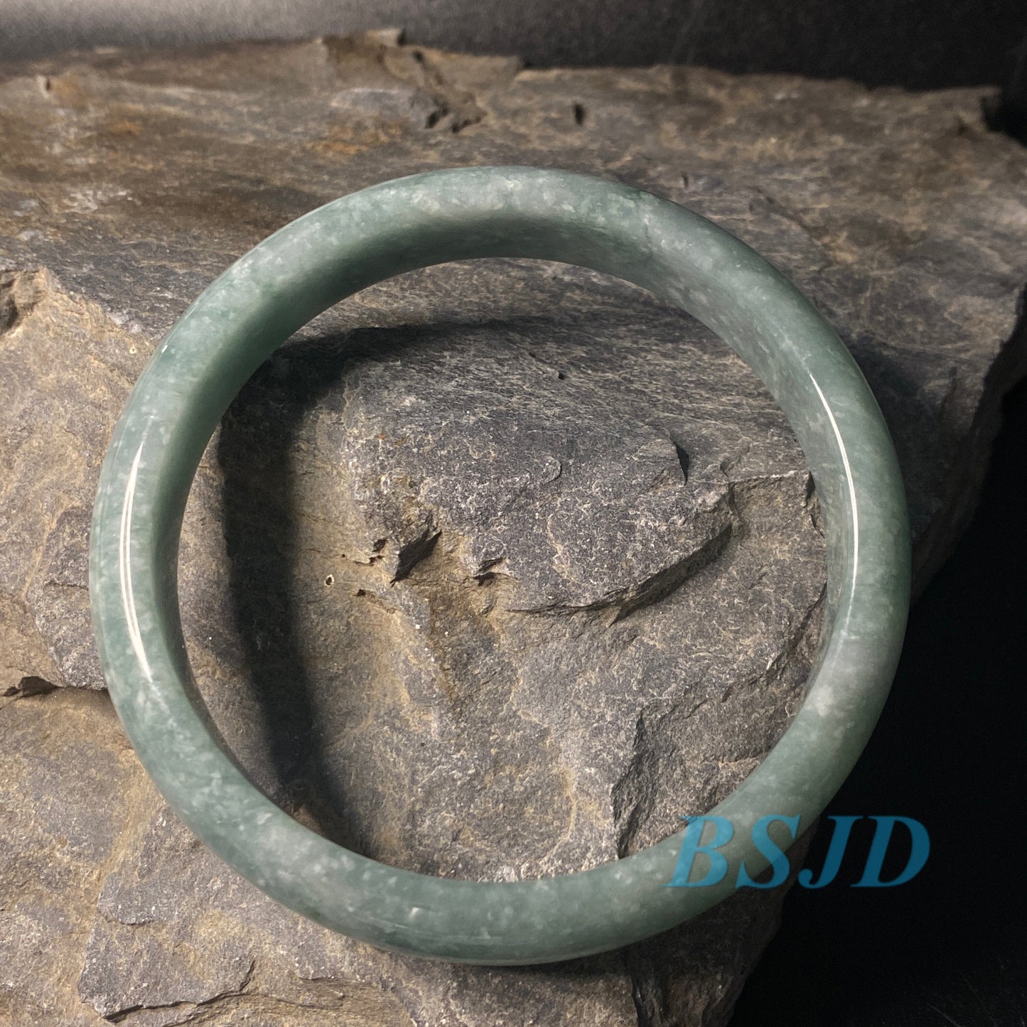 60.6mm Grade A Jade Natural green purple Round bangle lavender Myanmar jadeite Lady Bracelet Type A stone small hand female Jewelry Gift