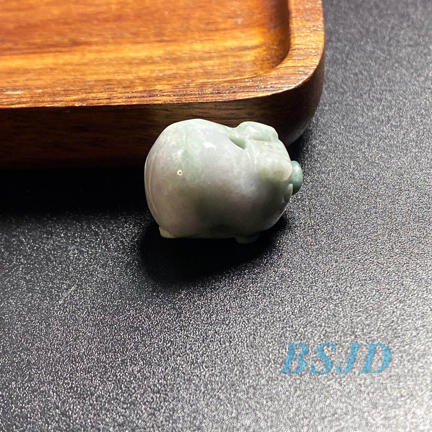 30Pcs Pig Shape Grade A Jade Burma jadeite Beads Myanmar Jadeite DIY Jewelry pendnat jade earrings