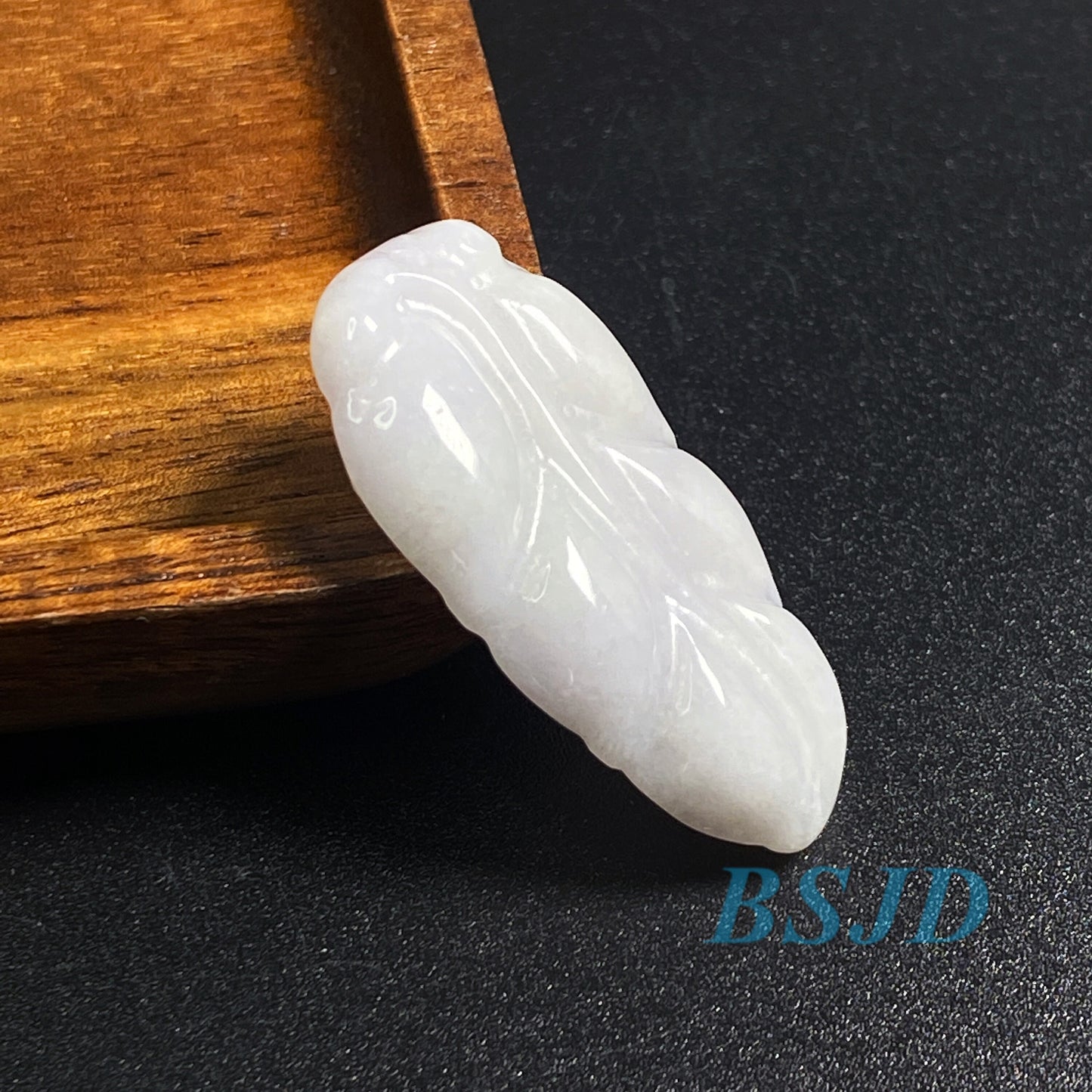 Leaf Pendant Natural green Jade Grade A Jadeite Burma pendant DIY Necklace earrings drop  Anhänger jade Gift 翡翠