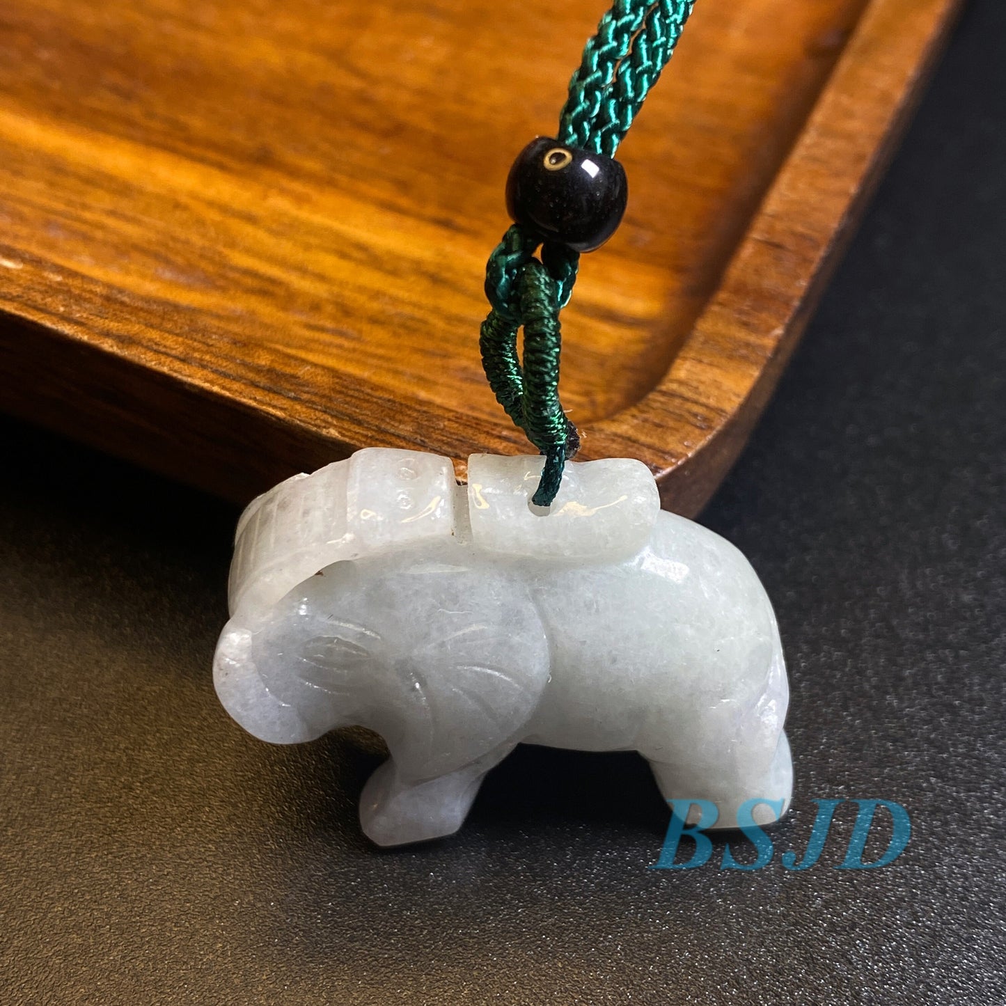 elephant Natural Green Grade A Jade ICE Burma Jadeite Chinese Carved ,Myanmar jade Pendant DIY necklace  Statue