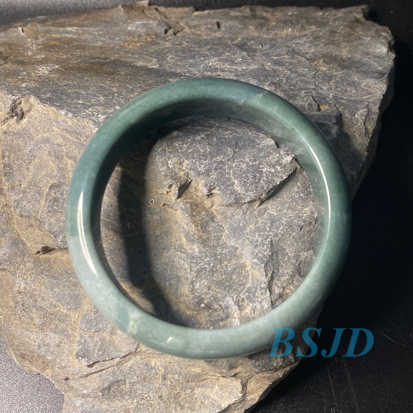 54.3mm Grade A Jade Natural green purple Round bangle lavender Myanmar jadeite Lady Bracelet Type A stone small hand female Jewelry Gift