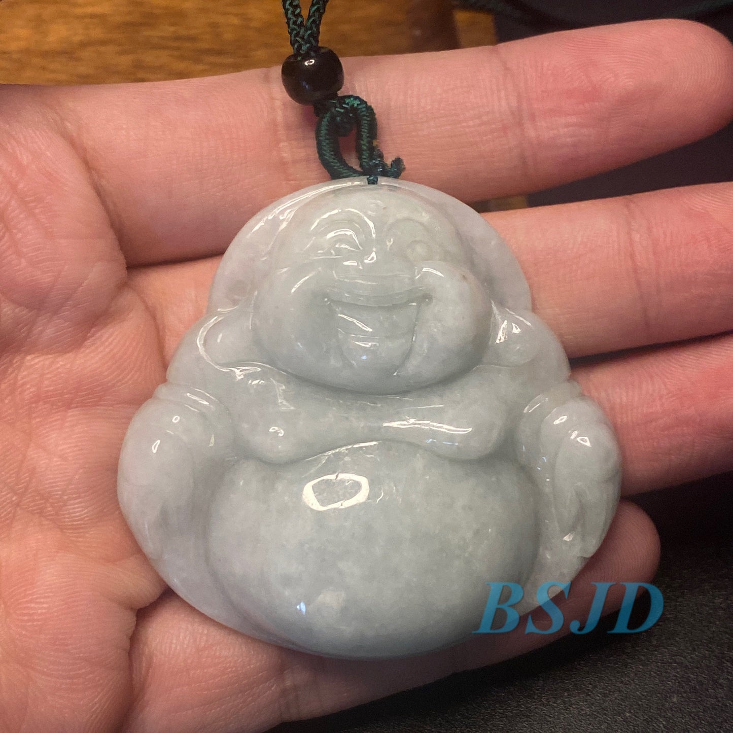 Wholesale Buddha Pendant Natural Grade A Jade Green Burma Jadeite Myanmar Jadeite DIY necklace Buddha Statue female Jewelry jade gift