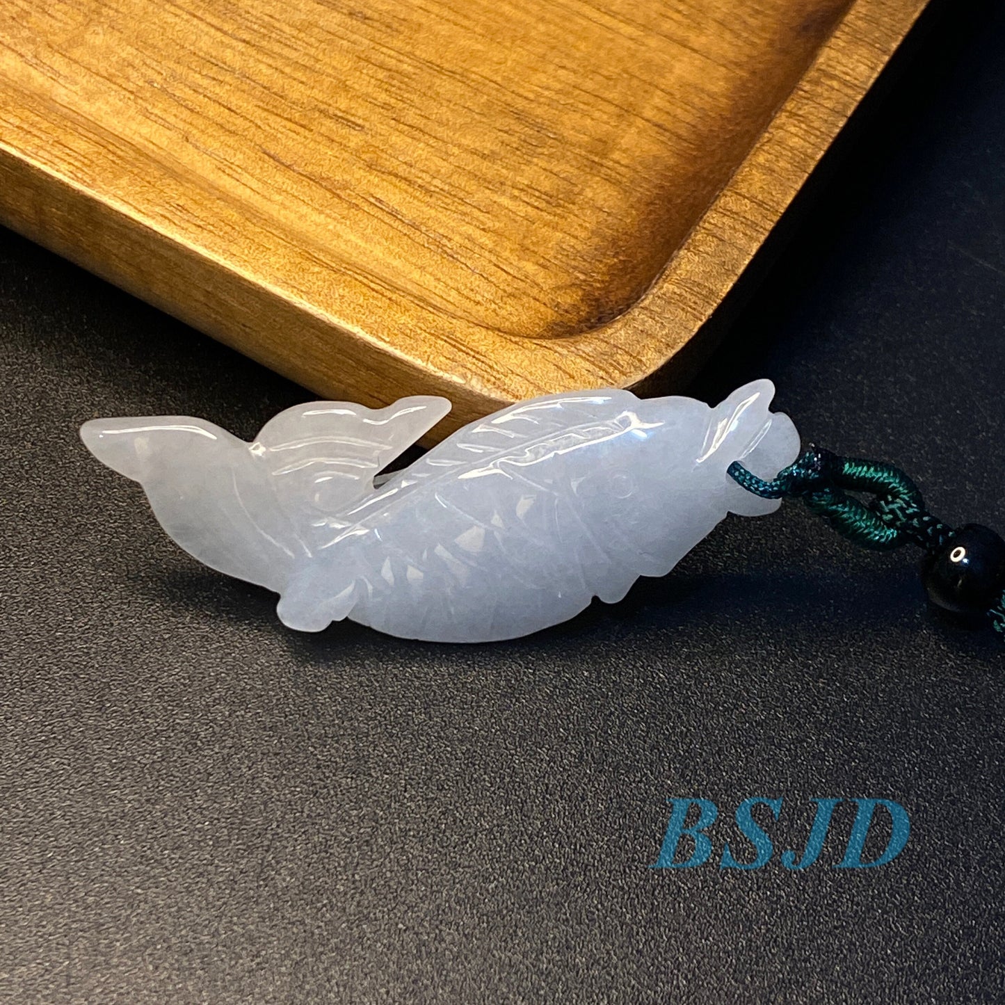 Wholesale Fish Pendant Natural Grade A Jade ICE Burma Jadeite Baby Beads Perle Anhänger Chinese Carved ,Myanmar Jadeite earrings drop