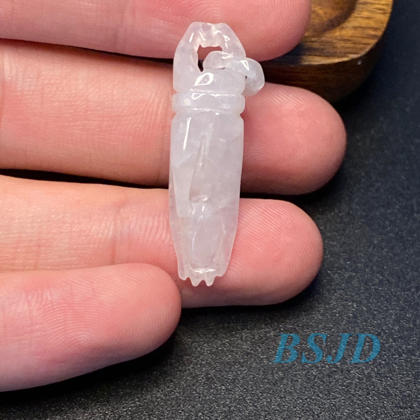 Wholesale Orchid Cymbidium Pendant Grade A jade Green Jade ICE Jadeite Guanyin hand Lucky Lady baby child necklace gift