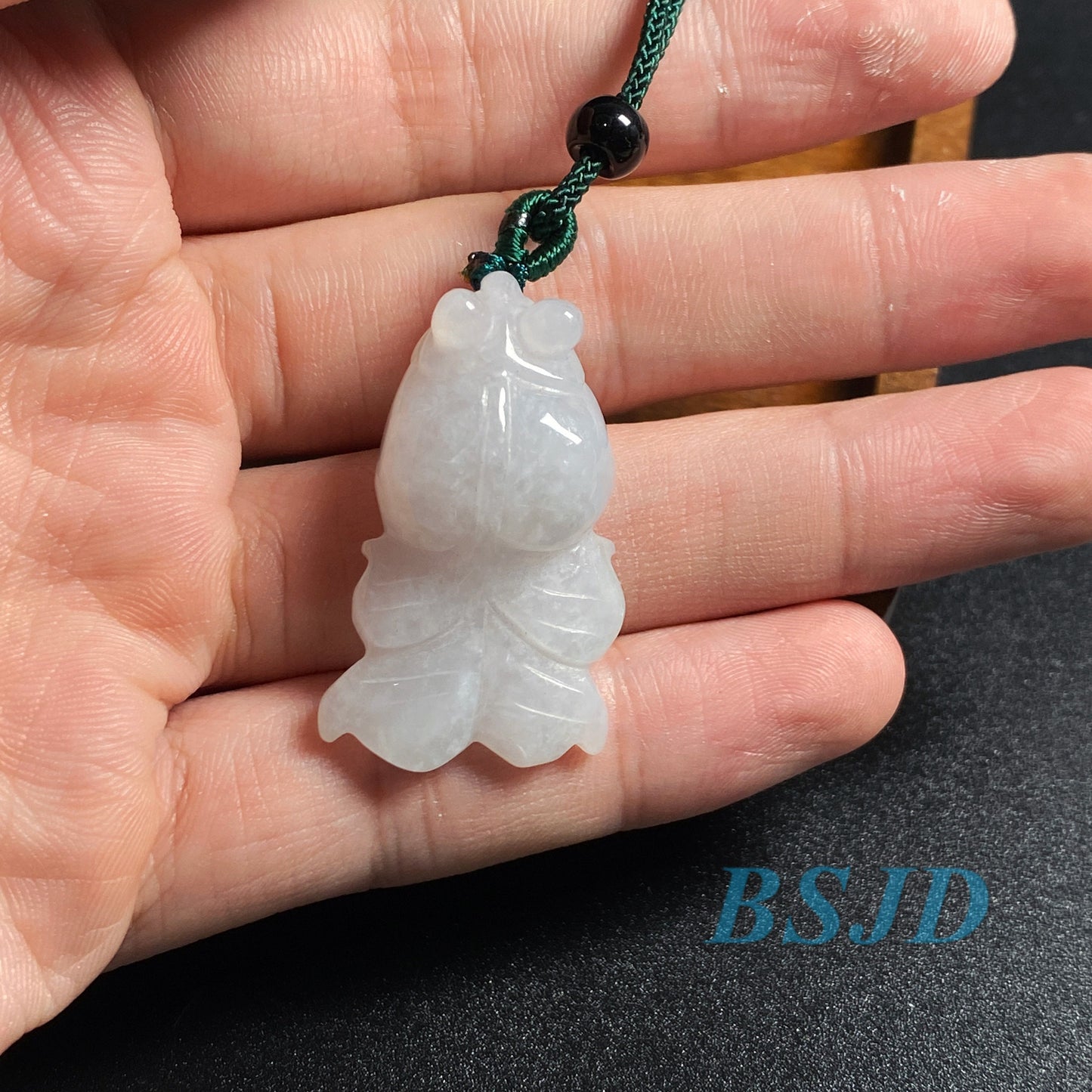 Goldfish Fish Pendant Natural Grade A Jade ICE Jadeite Burma jade Beads Perle Anhänger Chinese Carved ,Myanmar Jadeite