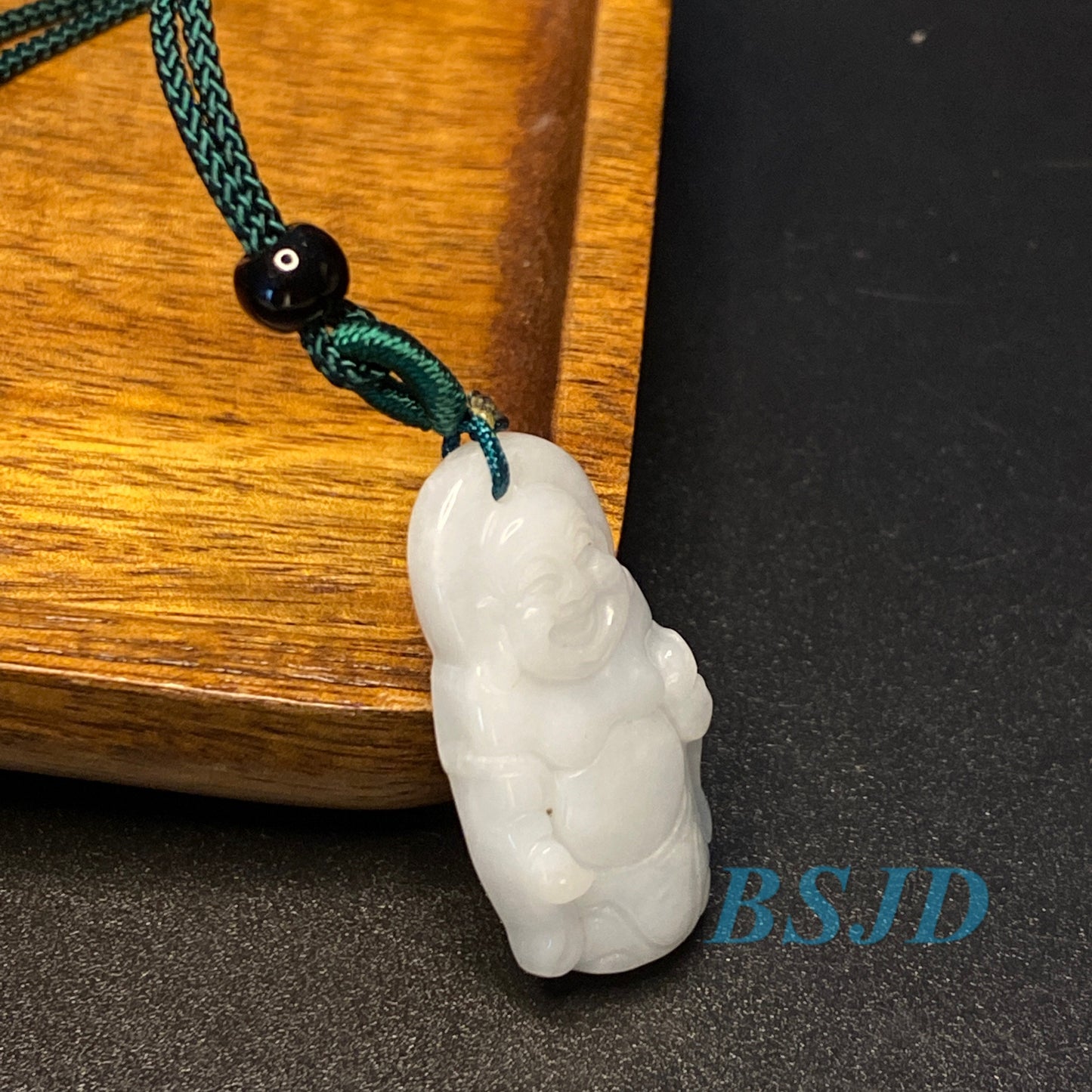 1Set 8 Patron saint Natural Grade A Jade Burma Jadeite Handmade DIY gemstone Jewelry jade  pendant