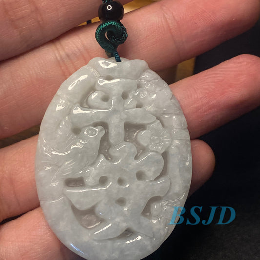 Wholesale Natural Grade A Jade ICE Burma Jadeite pendant Myanmar hang necklace