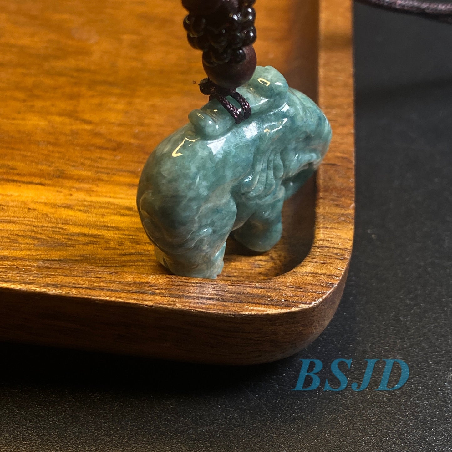 elephant Natural Green Grade A Jade ICE Burma Jadeite Chinese Carved ,Myanmar jade Pendant DIY necklace  Statue