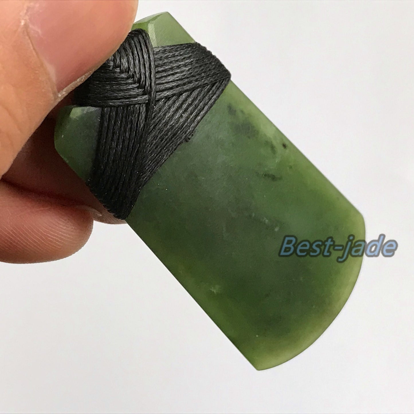 Axe Natural Green Nephrite Jade Pendant NEW ZEALAND Maori Style Greenstone Pounamu Canadian jasper Koru Aquaman Necklace