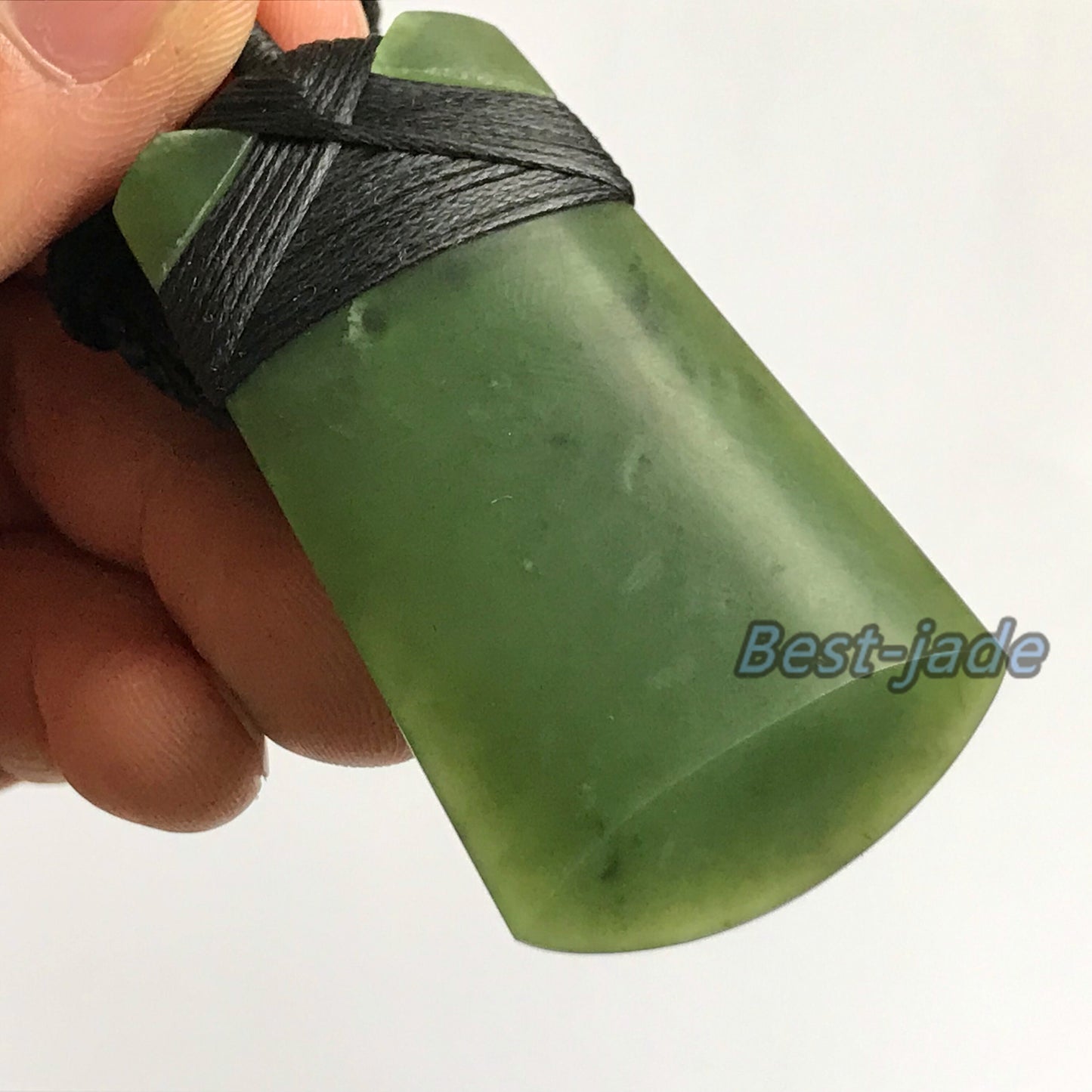 Axe Natural Green Nephrite Jade Pendant NEW ZEALAND Maori Style Greenstone Pounamu Canadian jasper Koru Aquaman Necklace