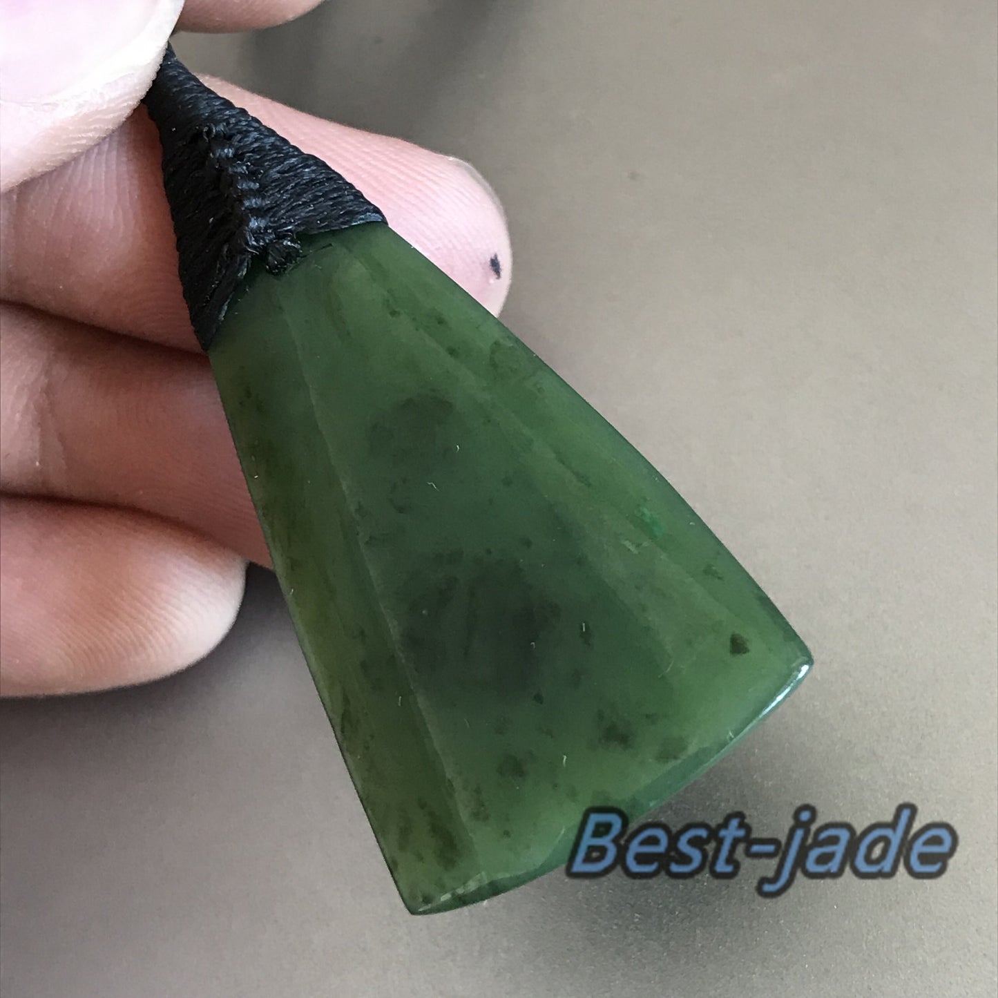 Vintage Axe Pendant Natural Green nephrite NEW ZEALAND jade Maori Style NZ Nephrite Greenstone Pounamu Canadian jasper Aquaman Necklace