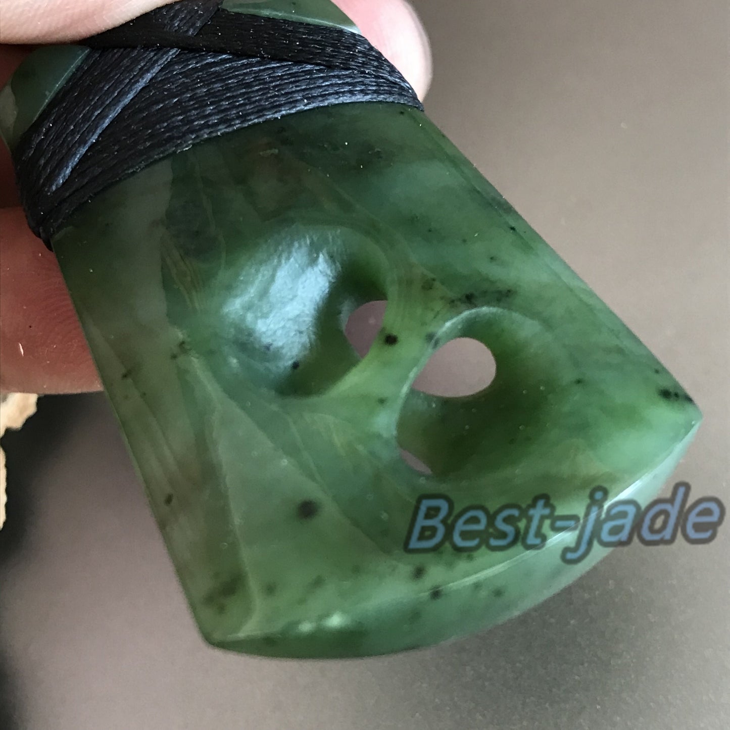 Natural Green nephrite Axe Pendant NEW ZEALAND jade Maori Style NZ Nephrite Twist Greenstone Pounamu Bc Canadian jasper Aquaman Necklace