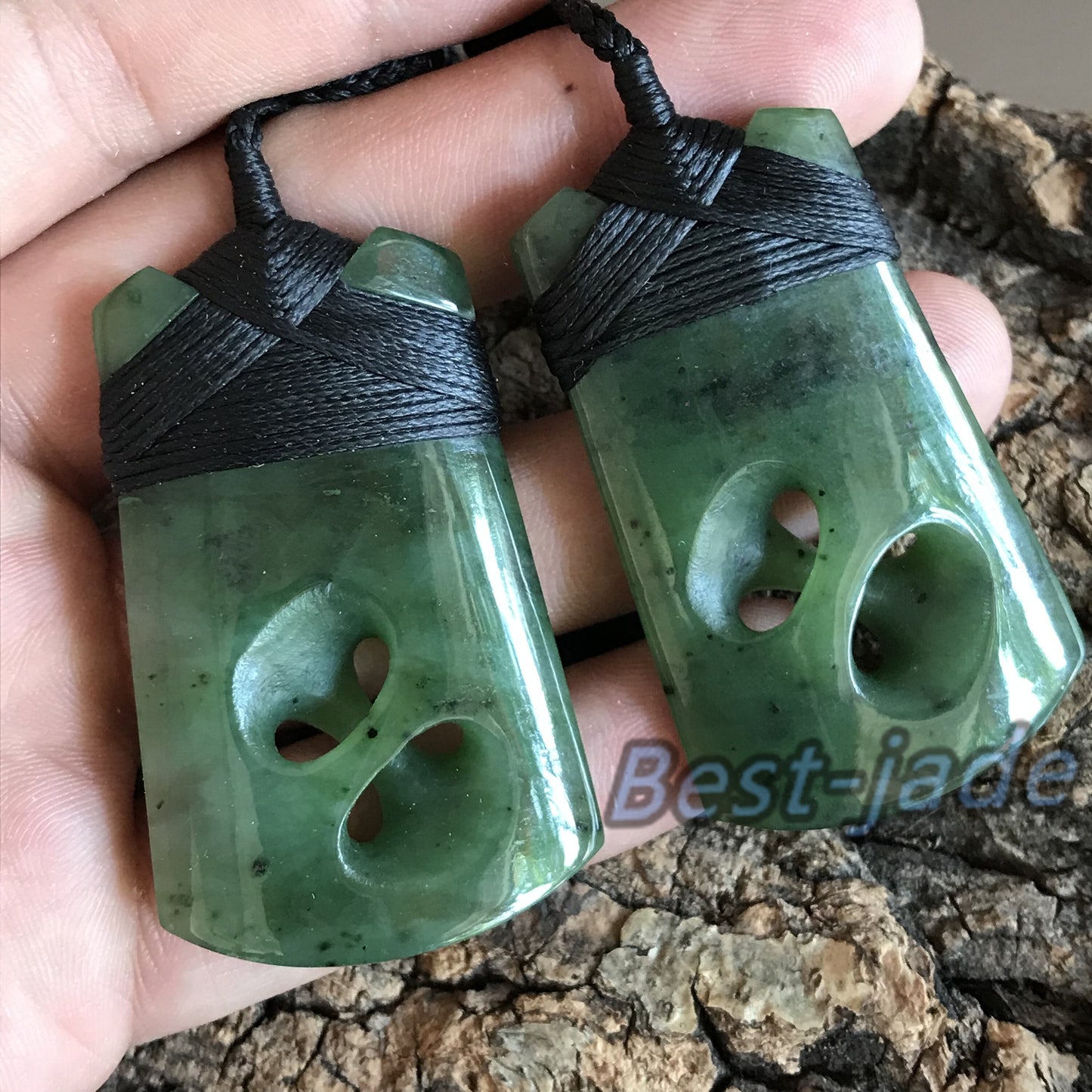 Natural Green nephrite Axe Pendant NEW ZEALAND jade Maori Style NZ Nephrite Twist Greenstone Pounamu Bc Canadian jasper Aquaman Necklace