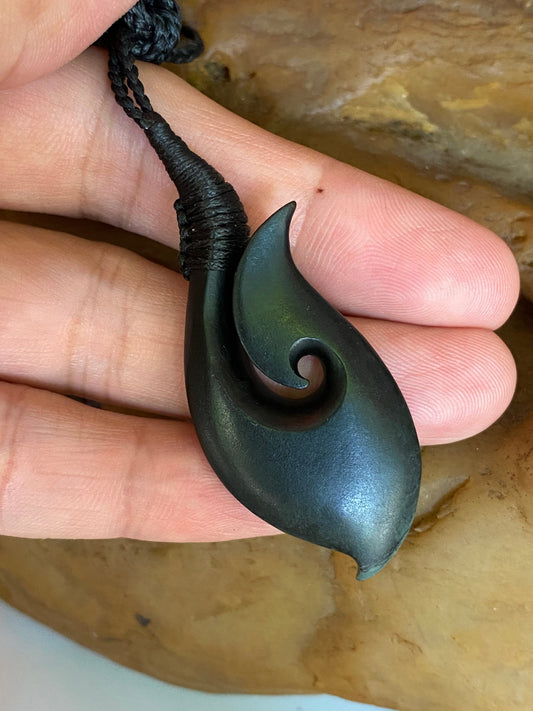 Natural Black Green Nephrite Jade Pendant Australian jade necklace Jewelry jade gift