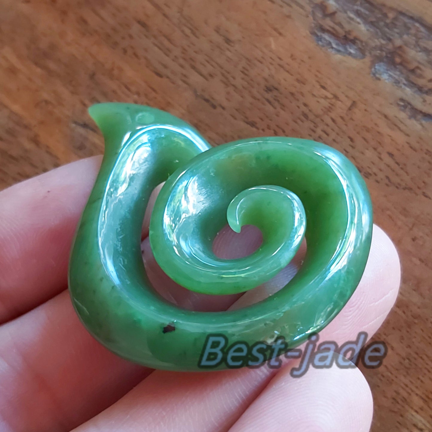 Maori Artwork Twist Natural Green Nephrite Jade Pendant NEW ZEALAND Greenstone Pounamu Earring Bc Canadian jasper Koru Aquaman Hook Necklace