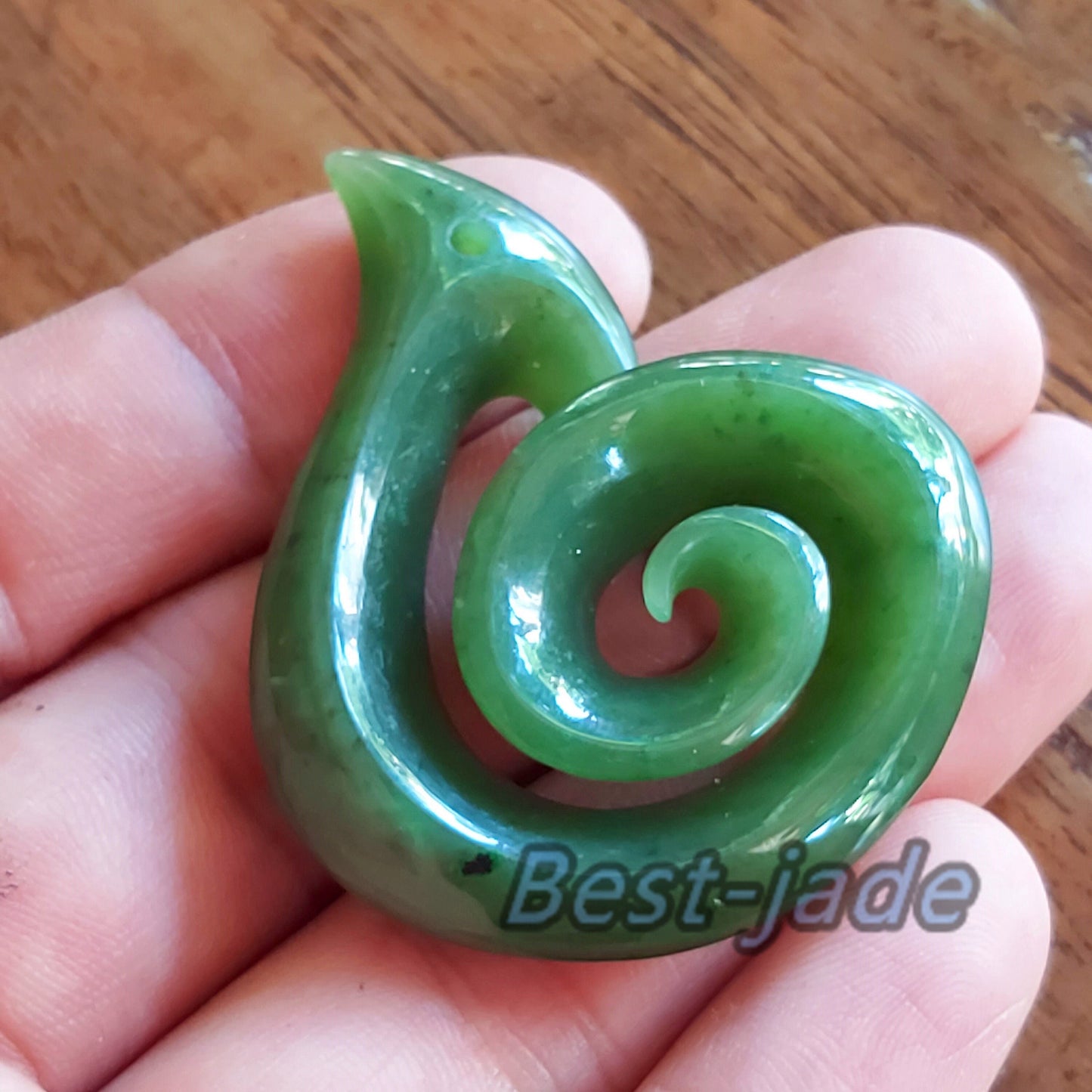 Maori Artwork Twist Natural Green Nephrite Jade Pendant NEW ZEALAND Greenstone Pounamu Earring Bc Canadian jasper Koru Aquaman Hook Necklace