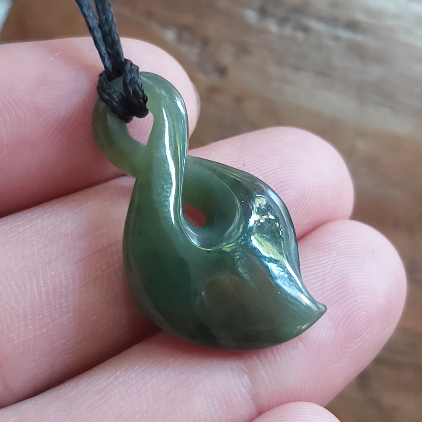 6 Style Natural Green Nephrite Jade Pendant NEW ZEALAND Maori Style Greenstone Pounamu Canadian jasper Koru Aquaman Fish Hook Small Necklace