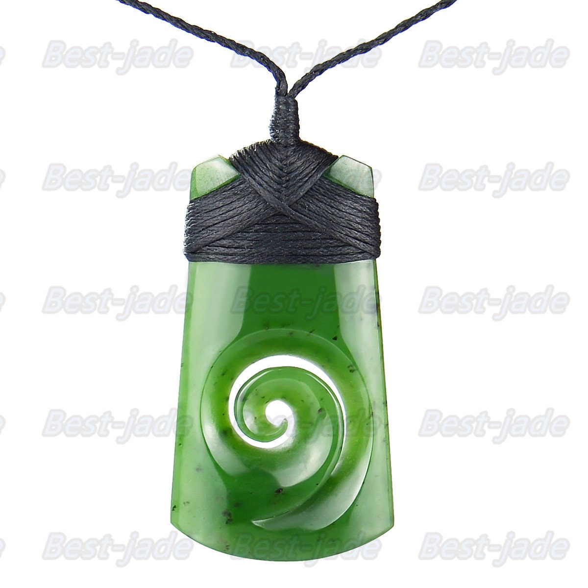 Genuine Green nephrite Axe with hook Pendant NEW ZEALAND jade Maori Style NZ Nephrite Greenstone Pounamu Bc Canadian jasper Aquaman Necklace