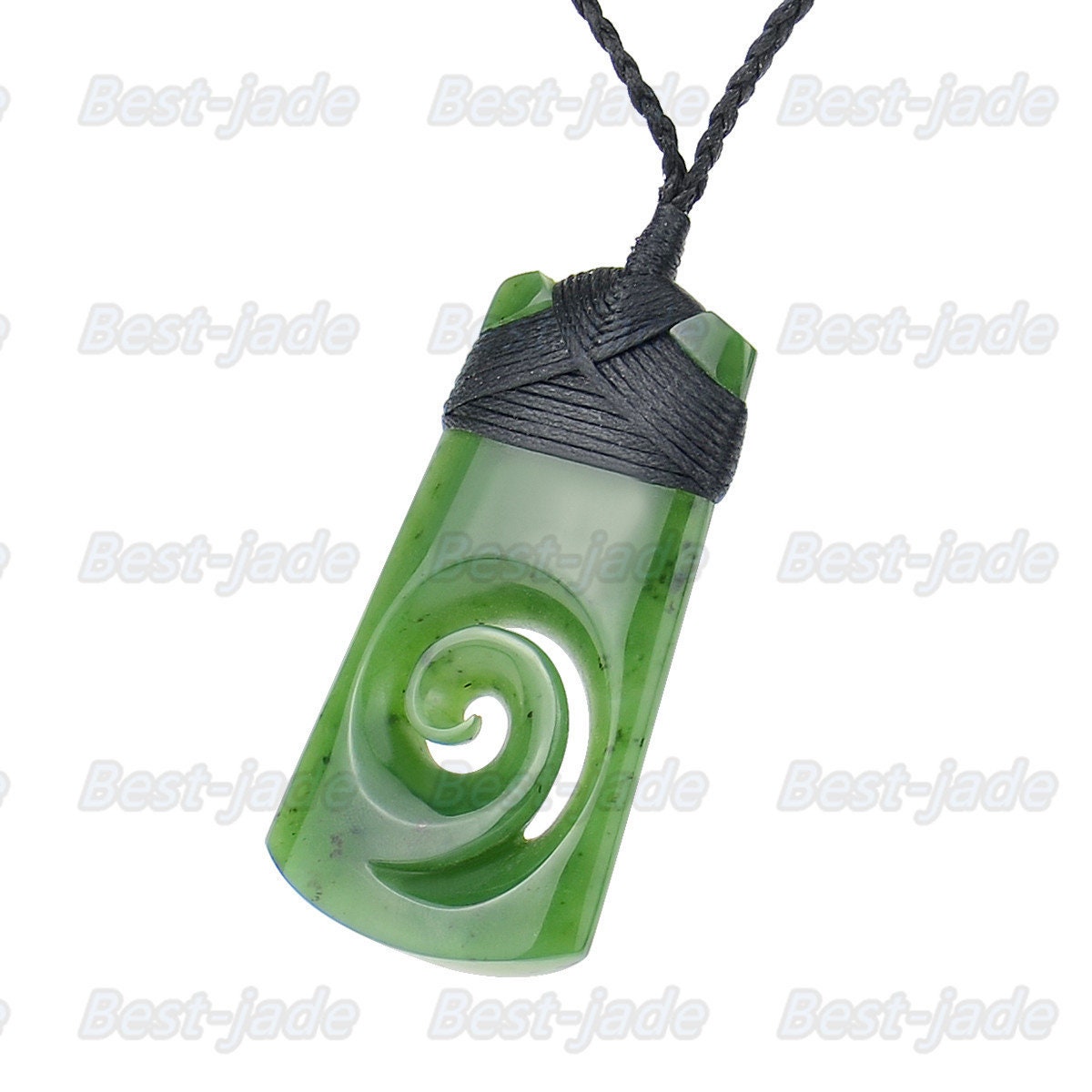 Genuine Green nephrite Axe with hook Pendant NEW ZEALAND jade Maori Style NZ Nephrite Greenstone Pounamu Bc Canadian jasper Aquaman Necklace