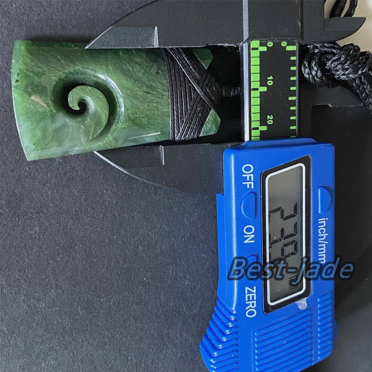 Custom Vintage Axe Natural Green Nephrite Jade hatchet Pendant NEW ZEALAND Maori Style Greenstone Pounamu Canadian jasper Koru Necklace