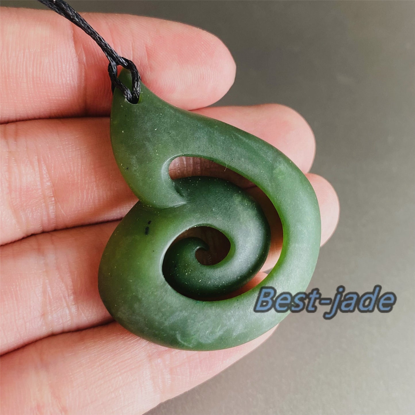 Maori Artwork Twist Natural Green Nephrite Jade Pendant NEW ZEALAND Greenstone Pounamu Earring Bc Canadian jasper Koru Aquaman Hook Necklace