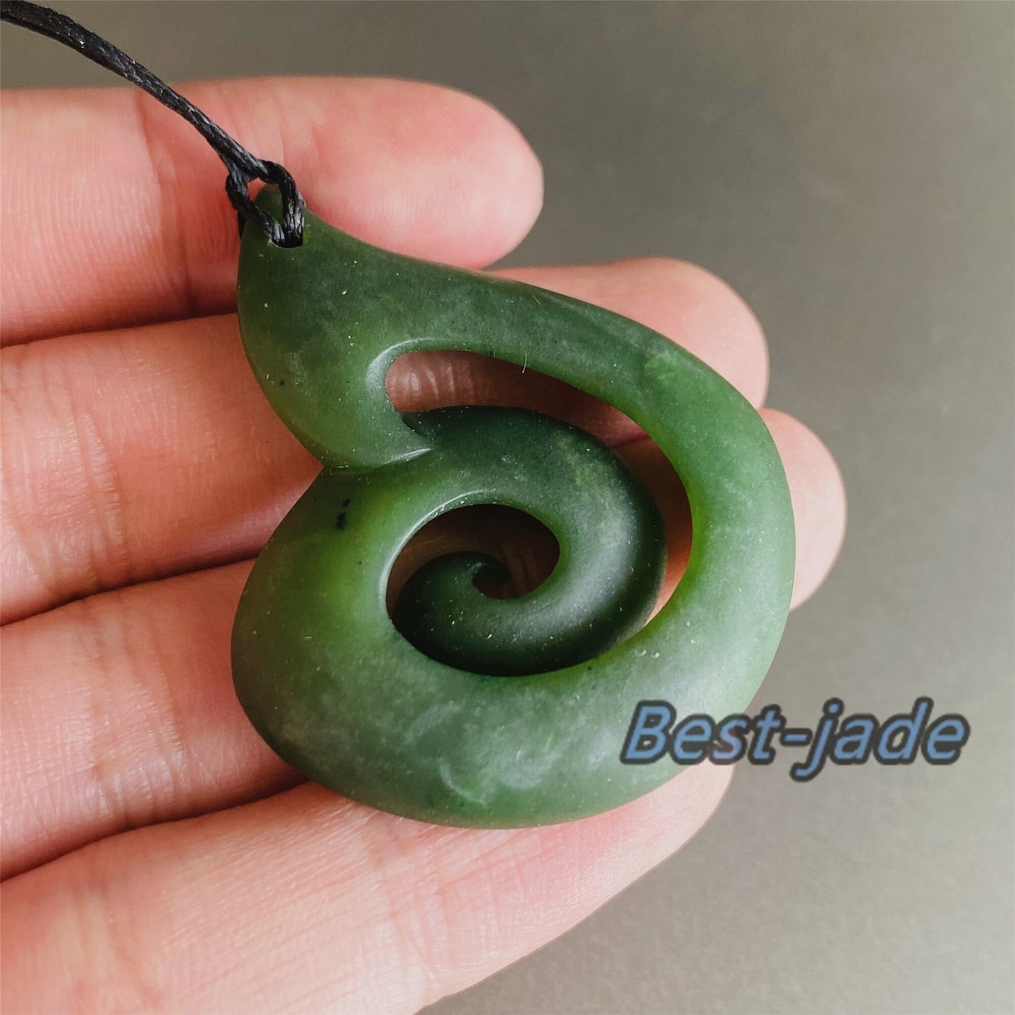 Maori Artwork Twist Natural Green Nephrite Jade Pendant NEW ZEALAND Greenstone Pounamu Earring Bc Canadian jasper Koru Aquaman Hook Necklace