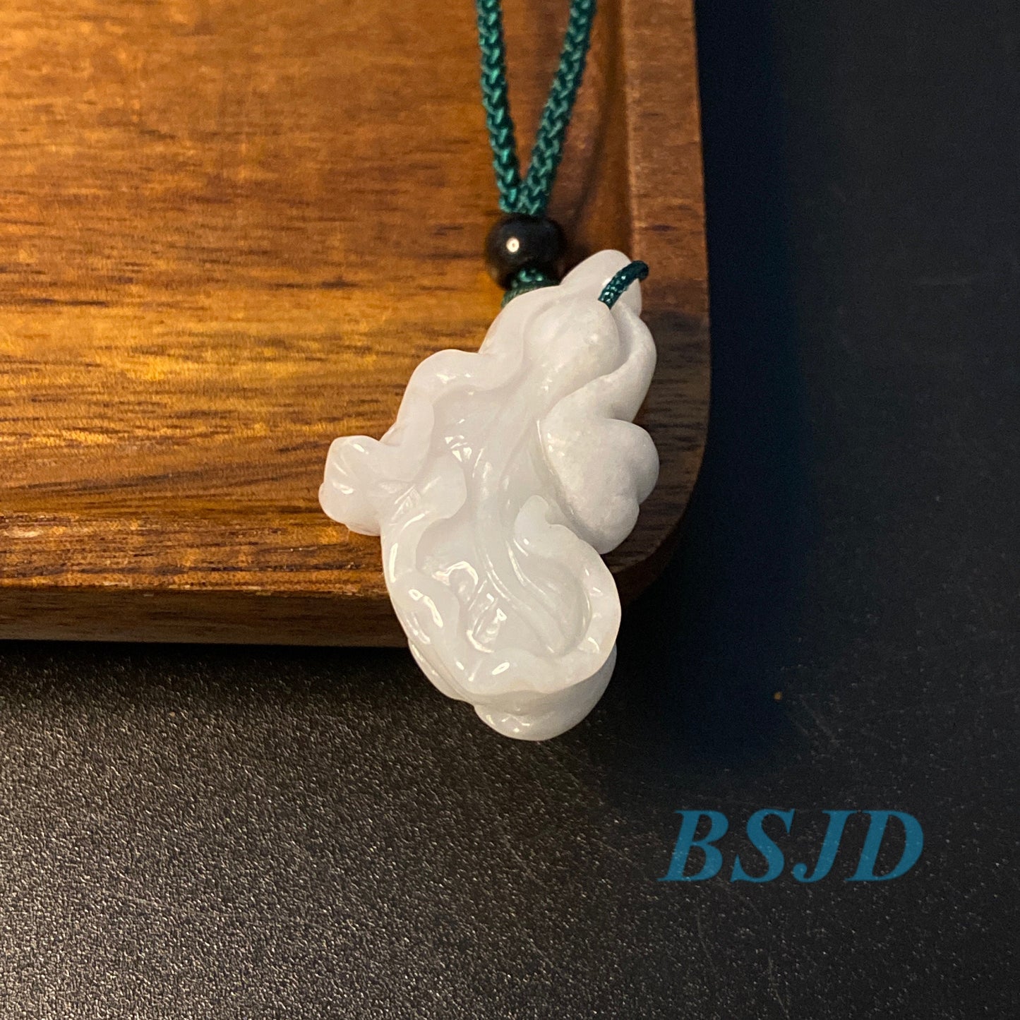 Wholesale cabbage pendant Natural Grade A Jade ICE Jadeite Myanmar jade hang necklace Blume f.